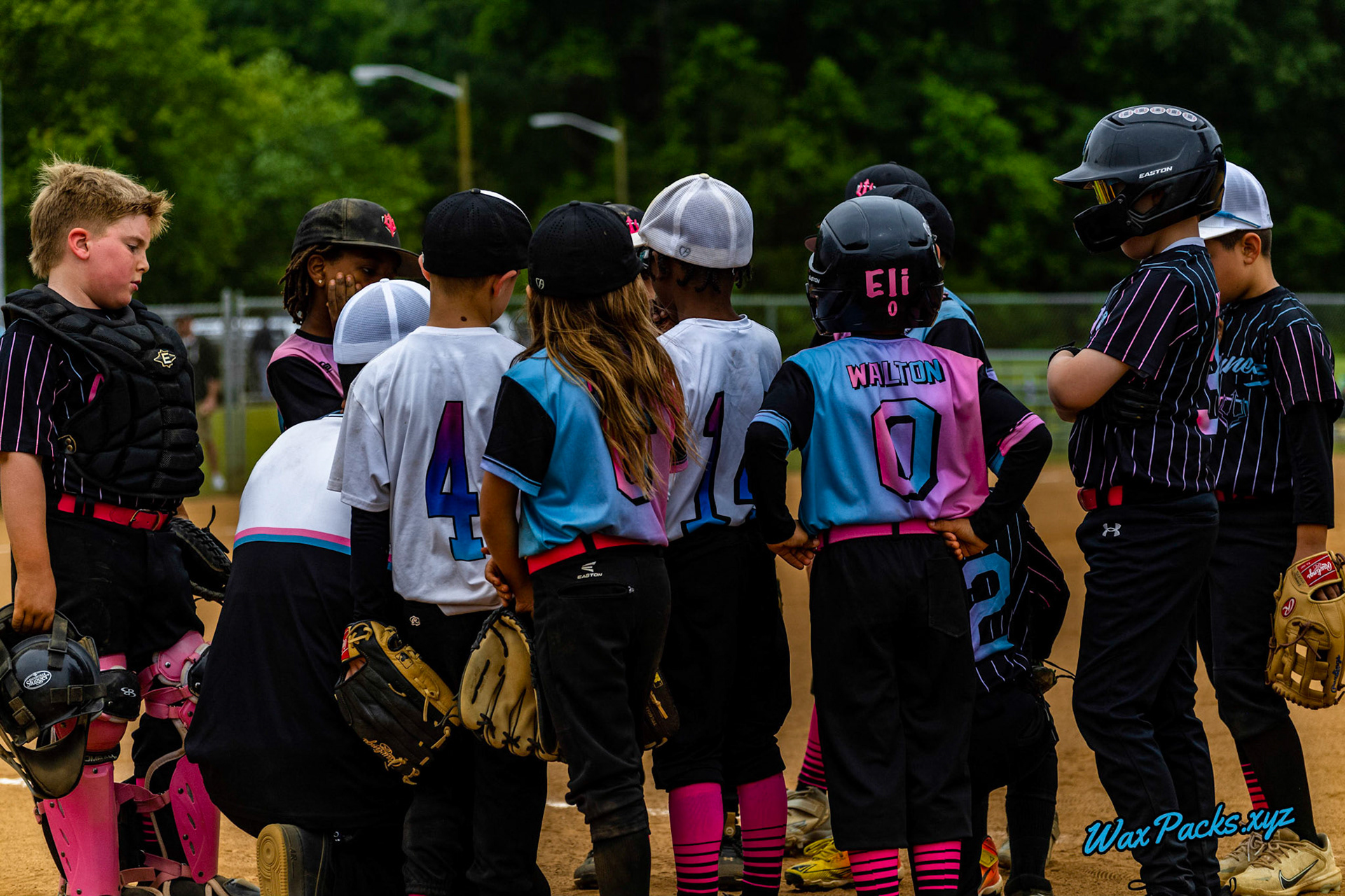 VA Neptunez vs. Coastal Crushers 7U 2023-05-27 Game 2 of the Memorial Day Classic - Western Branch Park, Chesapeake, VA, 13 -13 © WaxPacks.xyz™