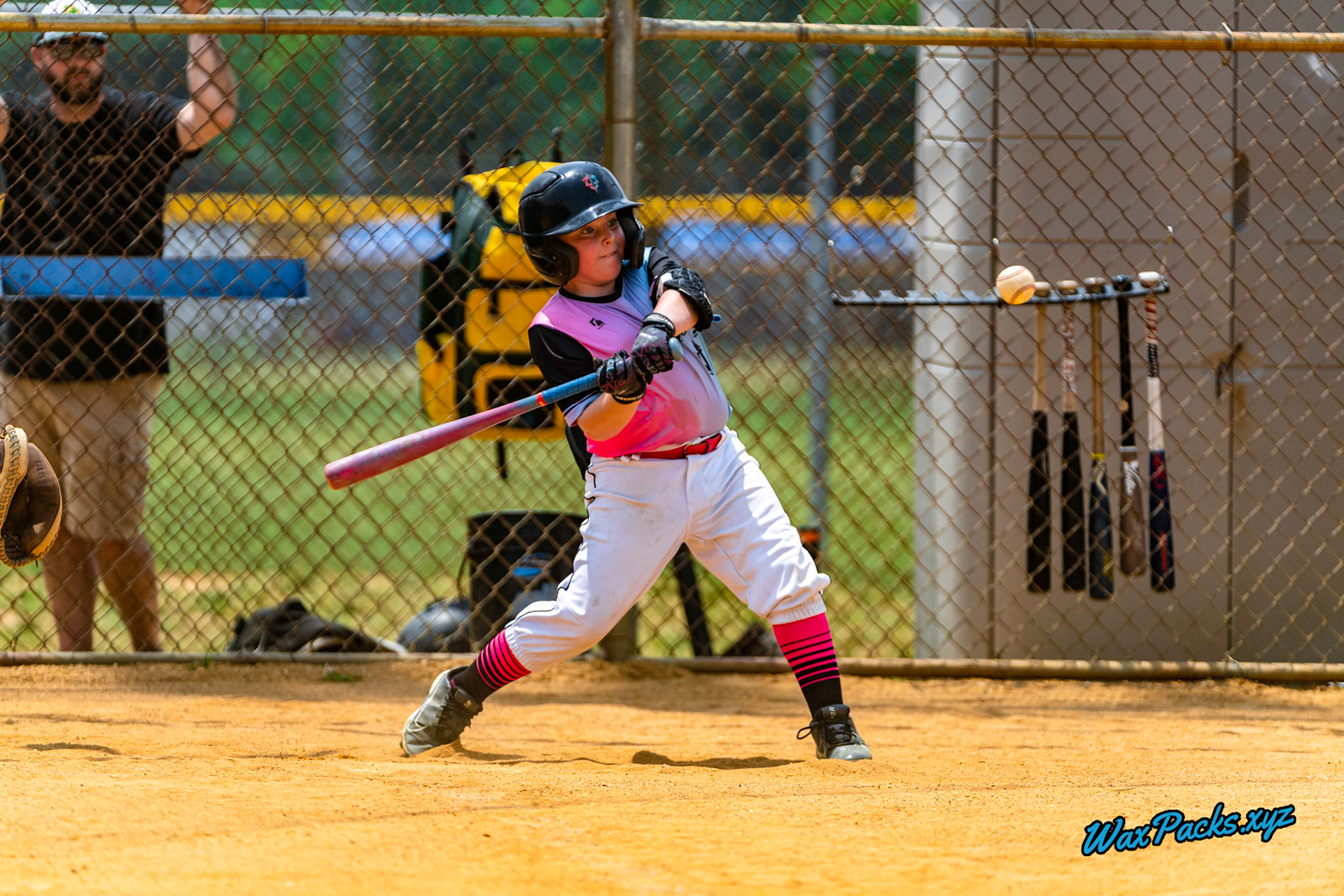 VA Neptunez @ Prince George Outlaws 2023-06-11 USSSA WOOD BAT BATTLE, Mechanicsville, LL Complex, VA, W 15 - 3 © WaxPacks.xyz™