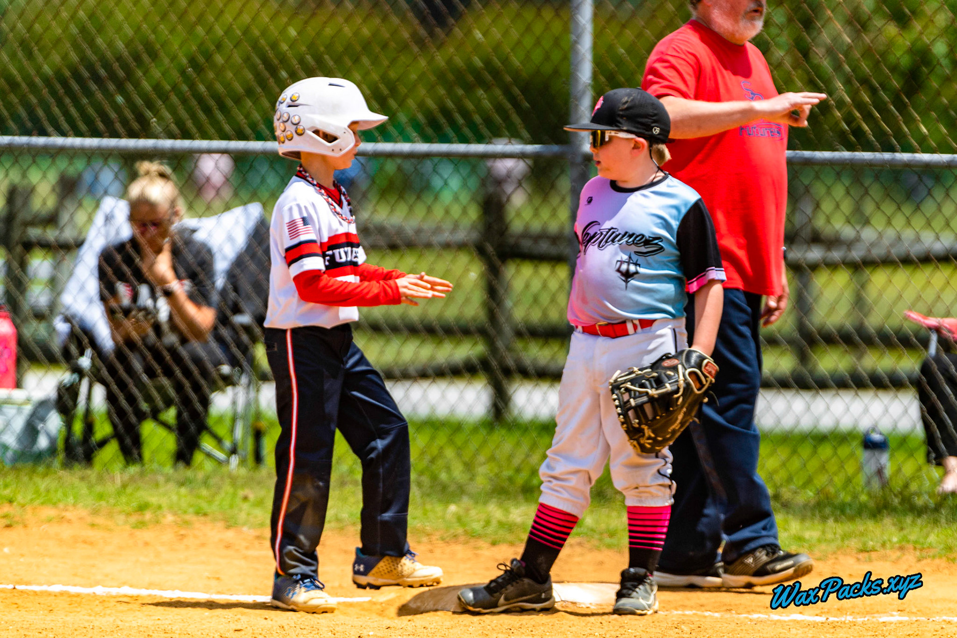 VA Neptunez @ SBA VA Futures Elite 06-04-2023 Game 1 of Double Header - Nike Park, Isle of Wight, VA, 0 - 6 © WaxPacks.xyz™