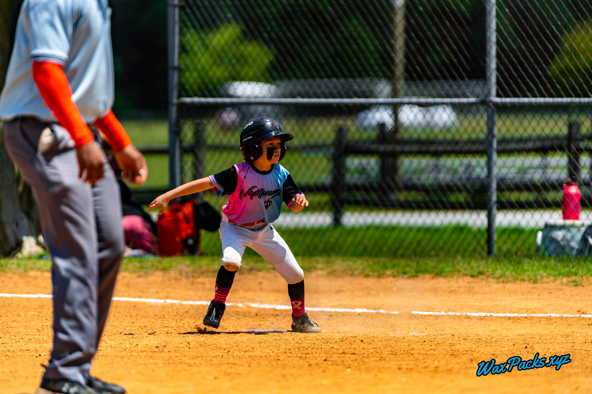 VA Neptunez @ SBA VA Futures Elite 06-04-2023 Game 1 of Double Header - Nike Park, Isle of Wight, VA, 0 - 6 © WaxPacks.xyz™
