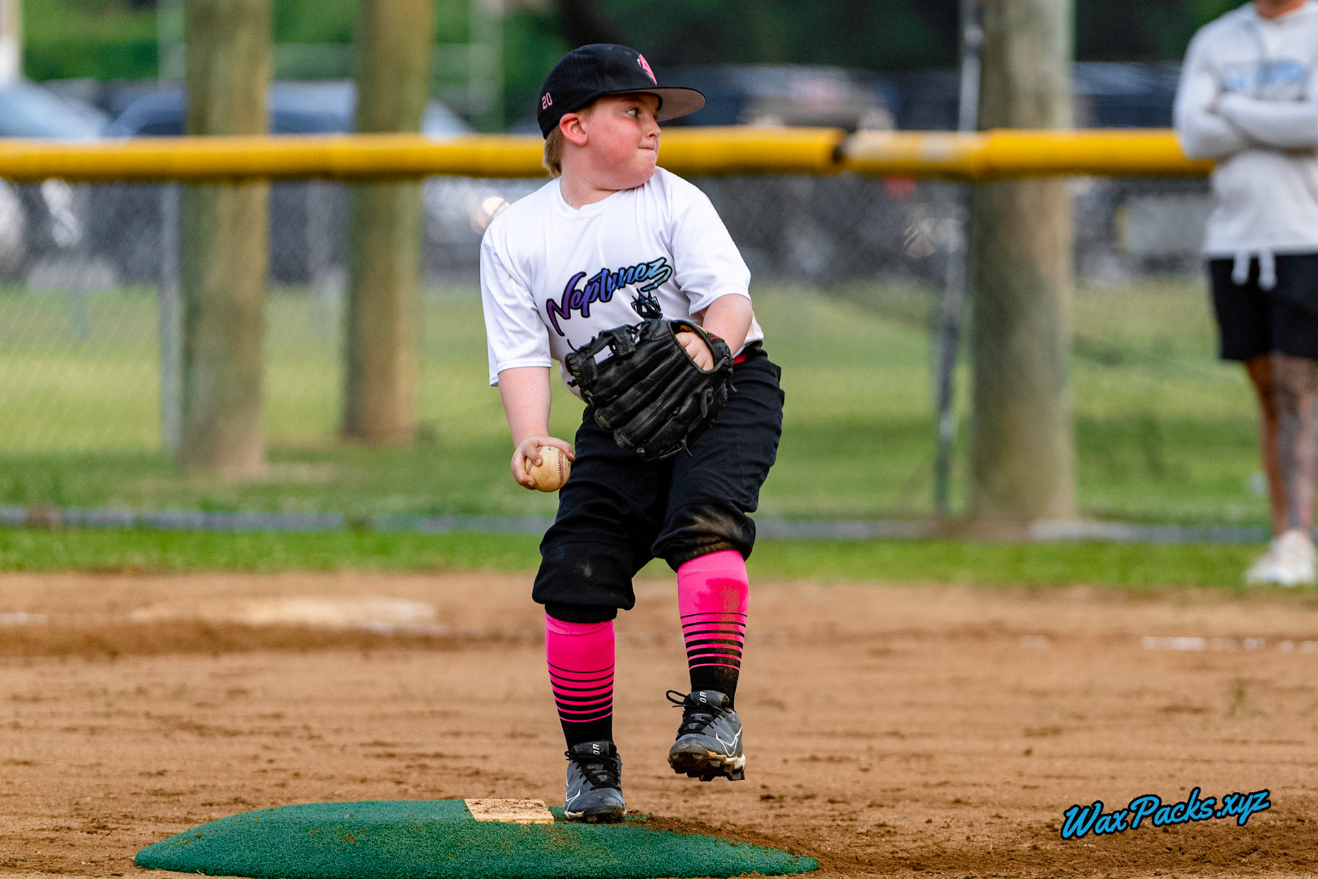 VA Neptunez @ Dominion Hitters 8U 2023-06-08 Kid Pitch, Suffolk, VA, 8 - 18 © WaxPacks.xyz™