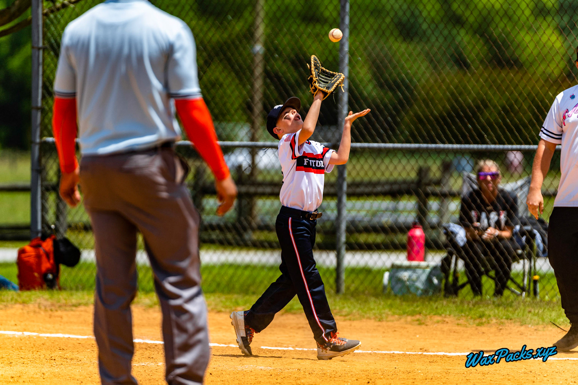 VA Neptunez @ SBA VA Futures Elite 06-04-2023 Game 1 of Double Header - Nike Park, Isle of Wight, VA, 0 - 6 © WaxPacks.xyz™