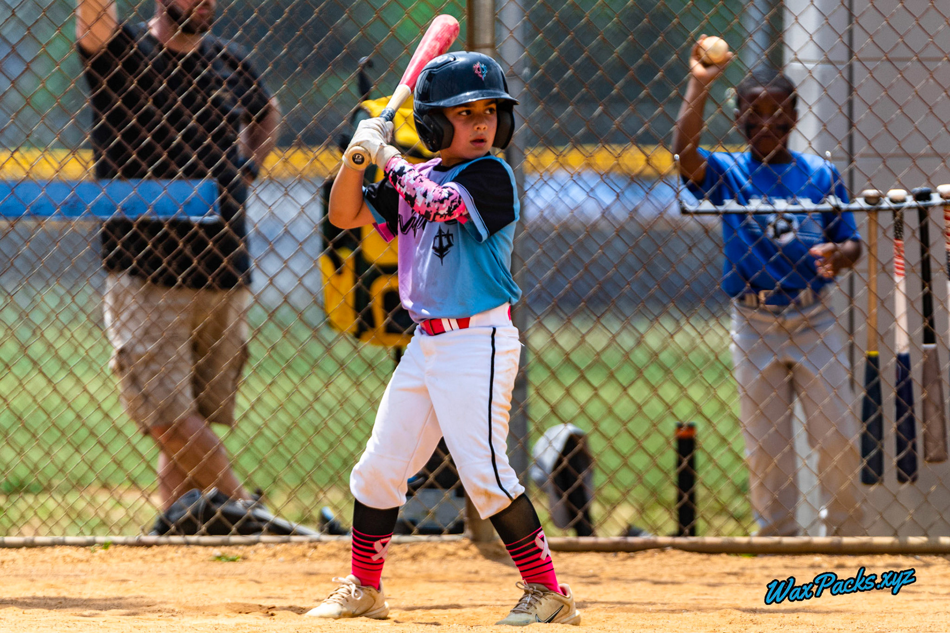 VA Neptunez @ Prince George Outlaws 2023-06-11 USSSA WOOD BAT BATTLE, Mechanicsville, LL Complex, VA, W 15 - 3 © WaxPacks.xyz™