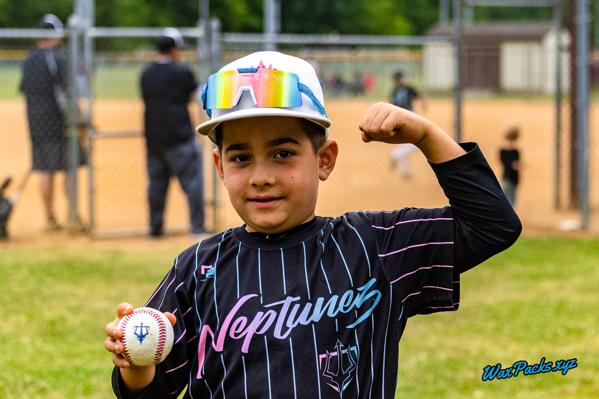 Stevie T. HR - A Neptunez vs. Cubs Baseball 05-27-2023 Game 1 of the Memorial Day Classic - Western Branch Park, Chesapeake, VA, W 10 - 2 © WaxPacks.xyz™