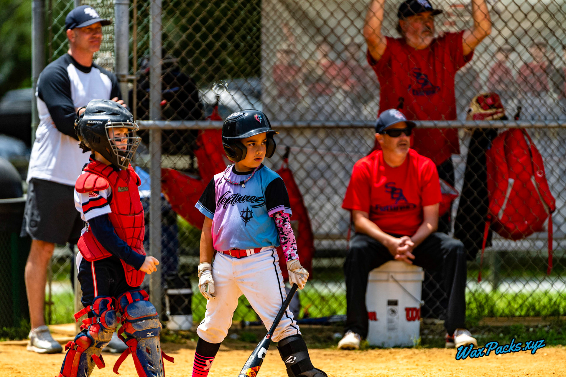 VA Neptunez @ SBA VA Futures Elite 06-04-2023 Game 1 of Double Header - Nike Park, Isle of Wight, VA, 0 - 6 © WaxPacks.xyz™