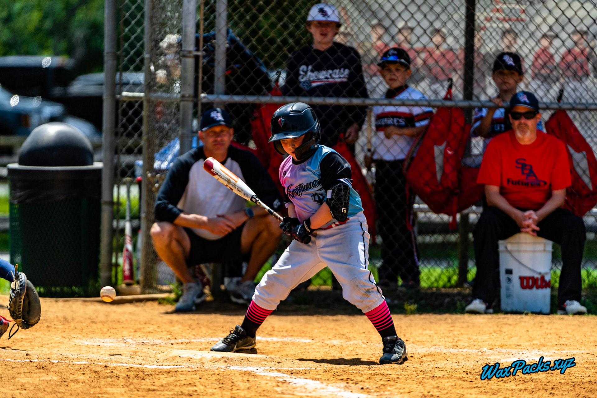 VA Neptunez @ SBA VA Futures Elite 06-04-2023 Game 1 of Double Header - Nike Park, Isle of Wight, VA, 0 - 6 © WaxPacks.xyz™