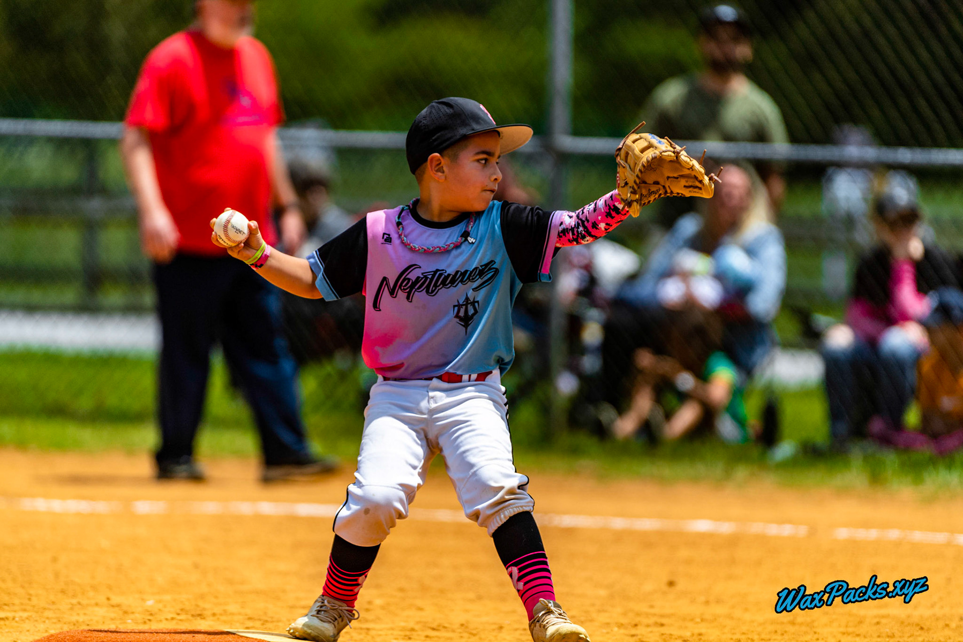 VA Neptunez @ SBA VA Futures Elite 06-04-2023 Game 1 of Double Header - Nike Park, Isle of Wight, VA, 0 - 6 © WaxPacks.xyz™