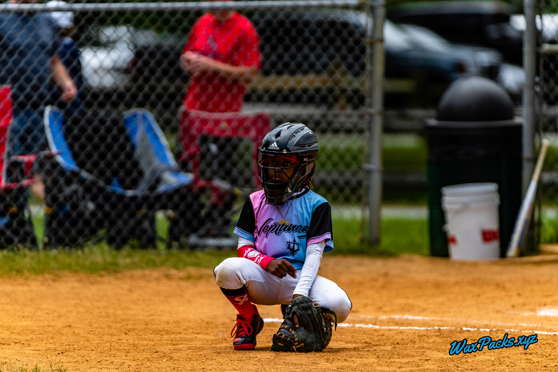 VA Neptunez @ SBA VA Futures Elite 06-04-2023 Game 1 of Double Header - Nike Park, Isle of Wight, VA, 0 - 6 © WaxPacks.xyz™