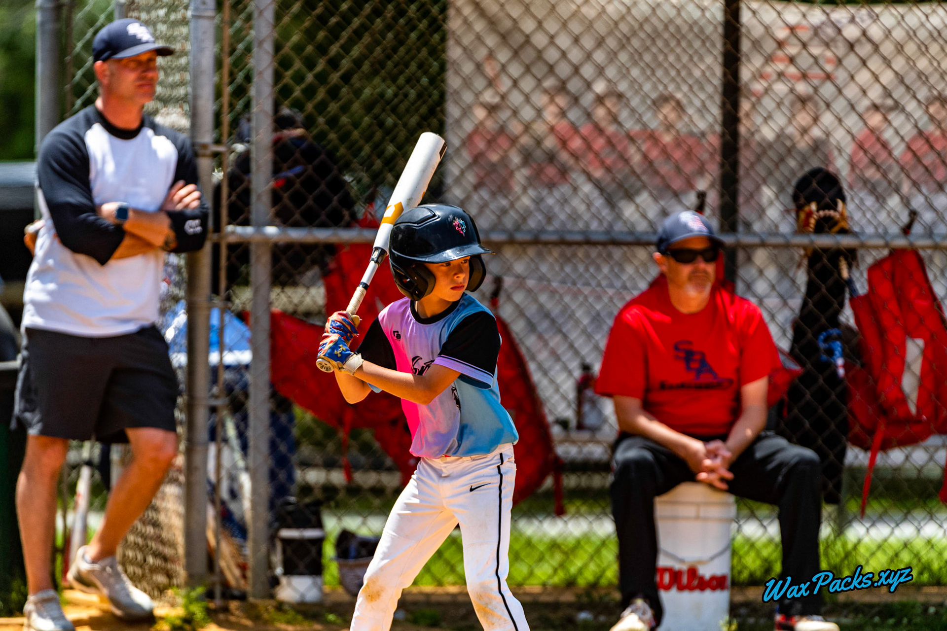VA Neptunez @ SBA VA Futures Elite 06-04-2023 Game 1 of Double Header - Nike Park, Isle of Wight, VA, 0 - 6 © WaxPacks.xyz™
