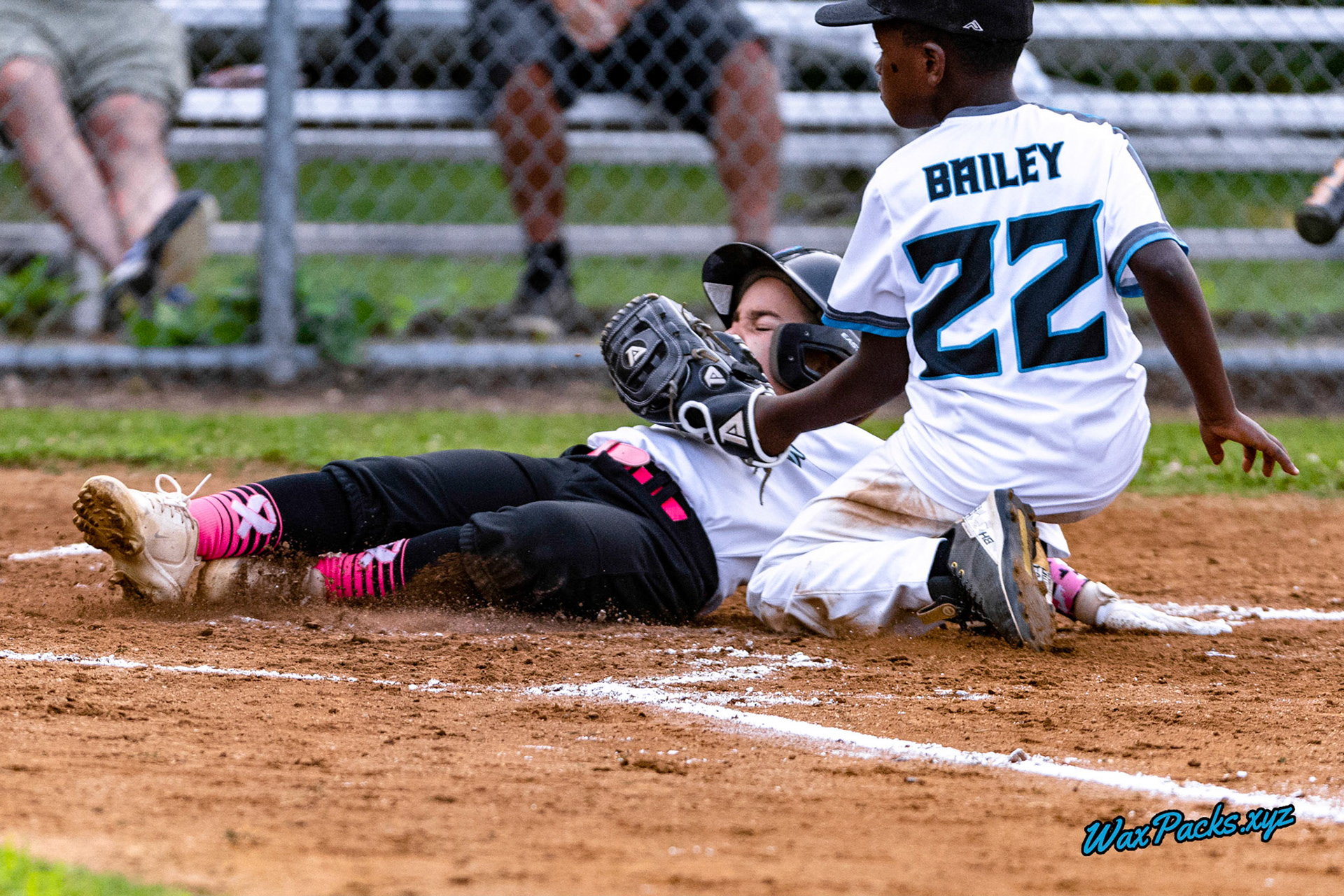 VA Neptunez @ Dominion Hitters 8U 2023-06-08 Kid Pitch, Suffolk, VA, 8 - 18 © WaxPacks.xyz™