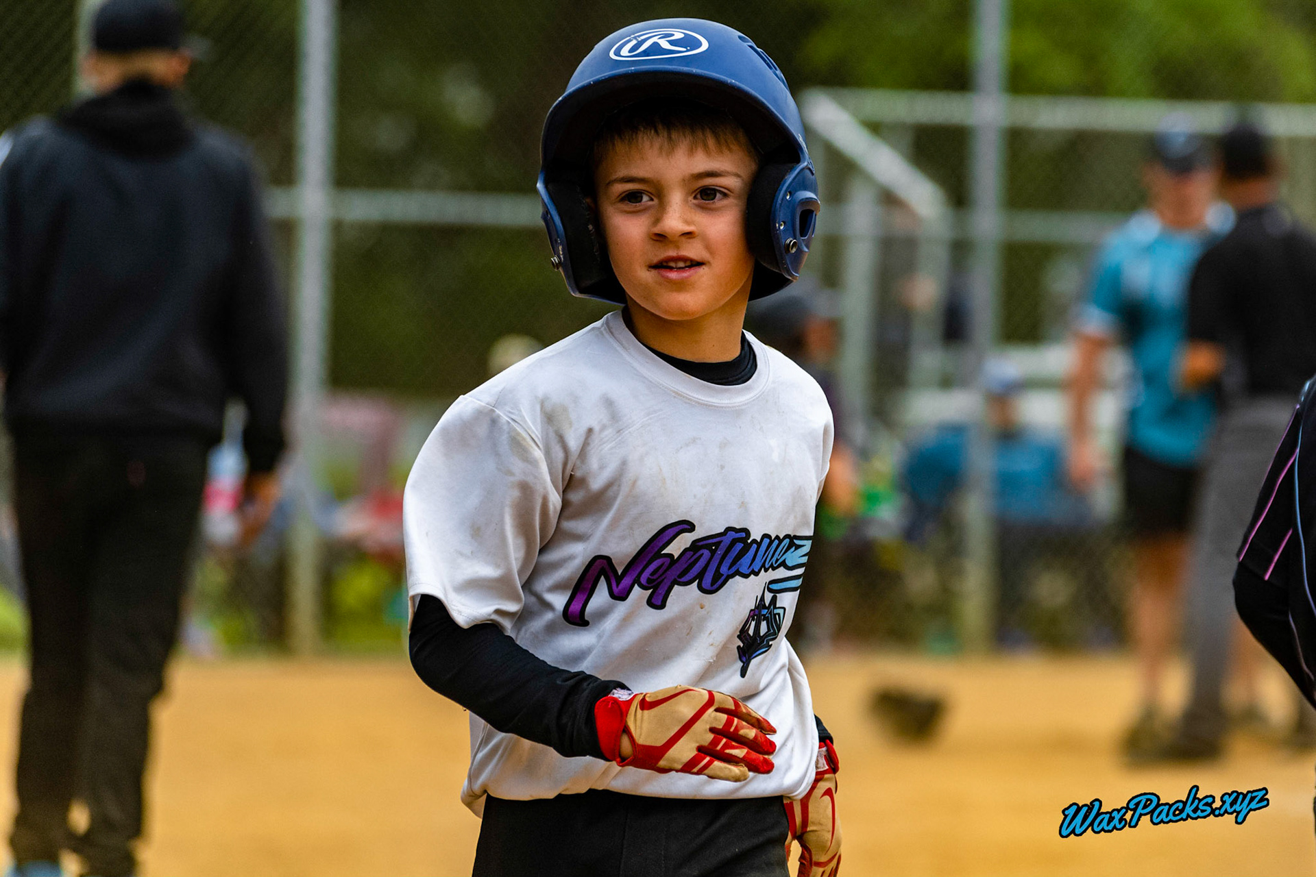 VA Neptunez vs. Coastal Crushers 7U 2023-05-27 Game 2 of the Memorial Day Classic - Western Branch Park, Chesapeake, VA, 13 -13 © WaxPacks.xyz™