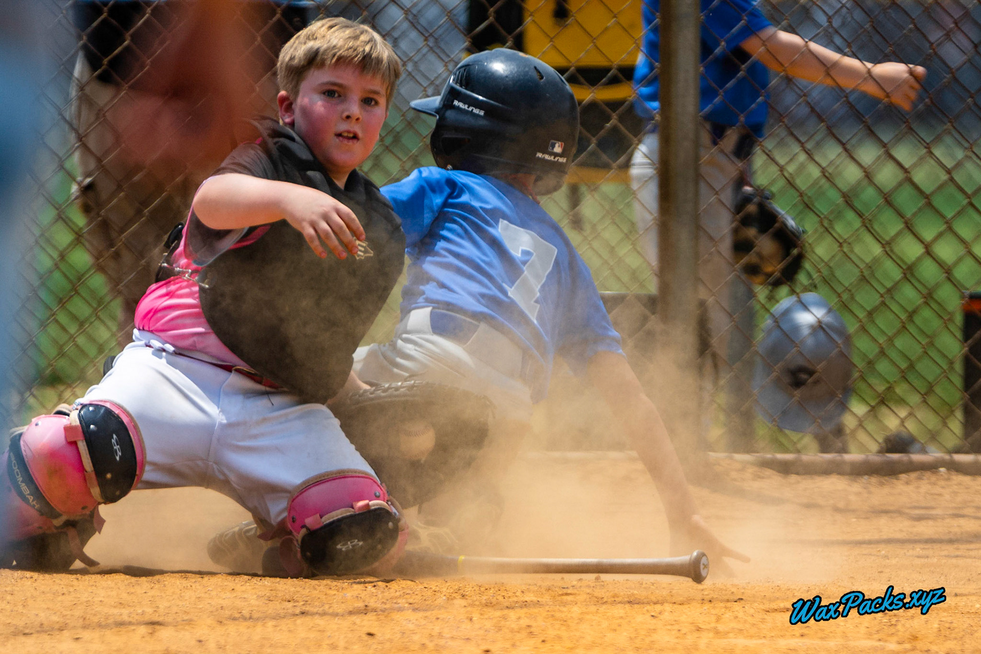 VA Neptunez @ Prince George Outlaws 2023-06-11 USSSA WOOD BAT BATTLE, Mechanicsville, LL Complex, VA, W 15 - 3 © WaxPacks.xyz™