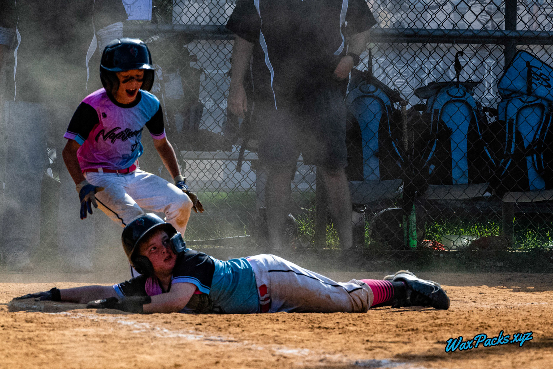 VA Neptunez vs.Smithfield Dirt Dogs 8U 06-04-2023 Game 2 of Double Header - Nike Park, Isle of Wight, VA, 11 - 10 W © WaxPacks.xyz™