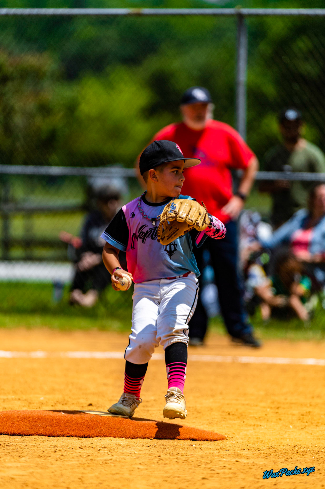 VA Neptunez @ SBA VA Futures Elite 06-04-2023 Game 1 of Double Header - Nike Park, Isle of Wight, VA, 0 - 6 © WaxPacks.xyz™