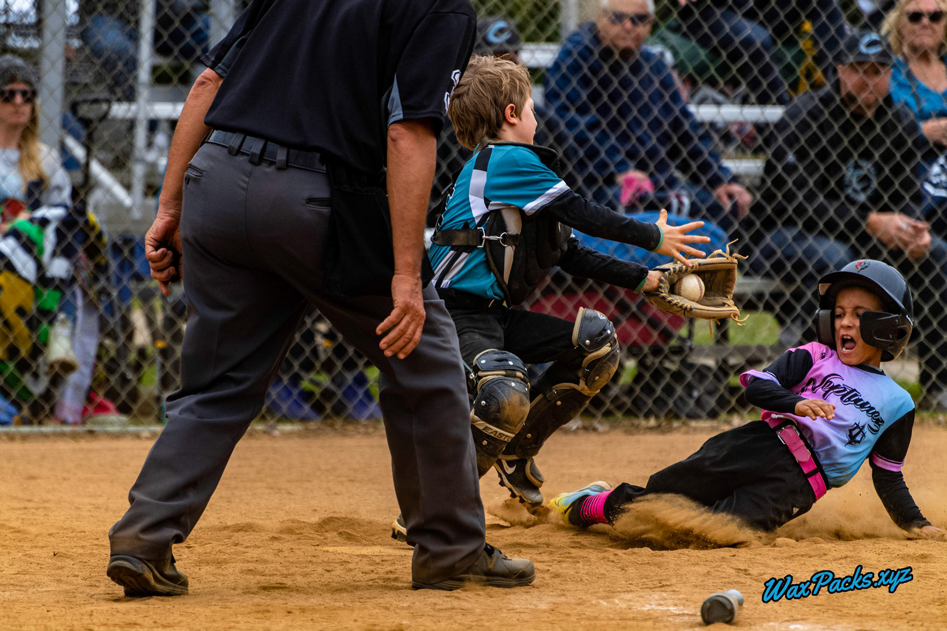 VA Neptunez vs. Coastal Crushers 7U 2023-05-27 Game 2 of the Memorial Day Classic - Western Branch Park, Chesapeake, VA, 13 -13 © WaxPacks.xyz™