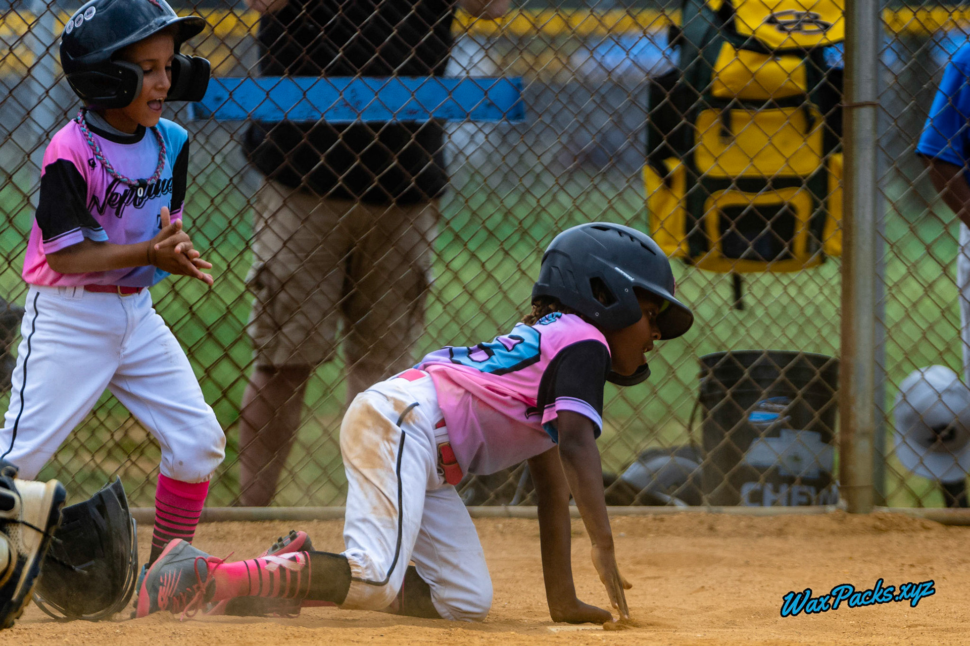 VA Neptunez @ Prince George Outlaws 2023-06-11 USSSA WOOD BAT BATTLE, Mechanicsville, LL Complex, VA, W 15 - 3 © WaxPacks.xyz™