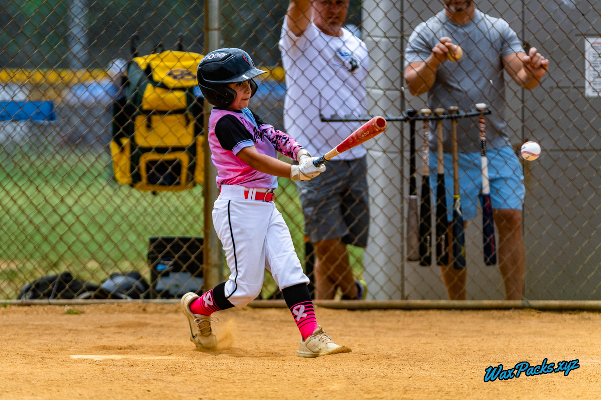 VA Neptunez @ Prince George Outlaws 2023-06-11 USSSA WOOD BAT BATTLE, Mechanicsville, LL Complex, VA, W 15 - 3 © WaxPacks.xyz™