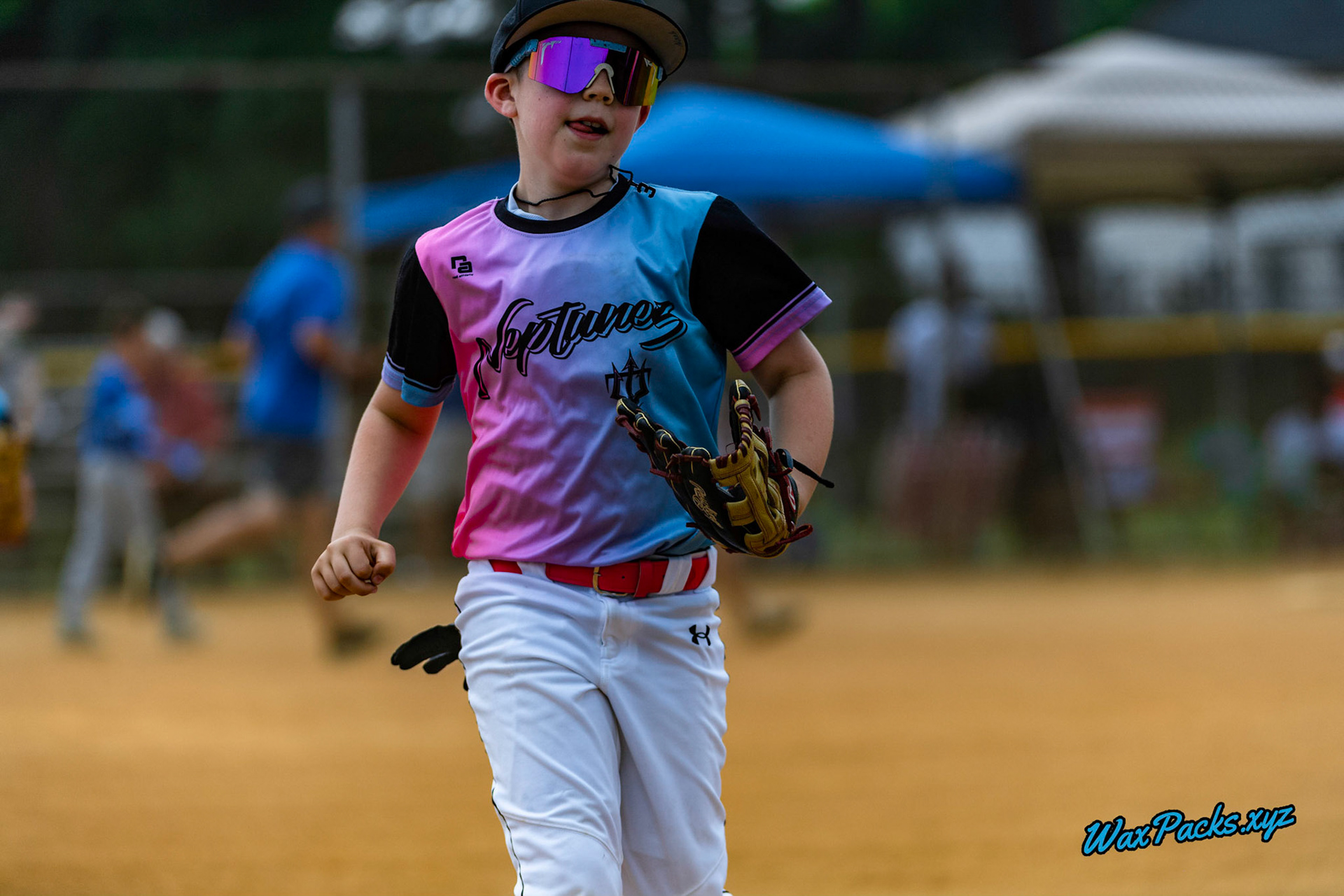 VA Neptunez @ Prince George Outlaws 2023-06-11 USSSA WOOD BAT BATTLE, Mechanicsville, LL Complex, VA, W 15 - 3 © WaxPacks.xyz™