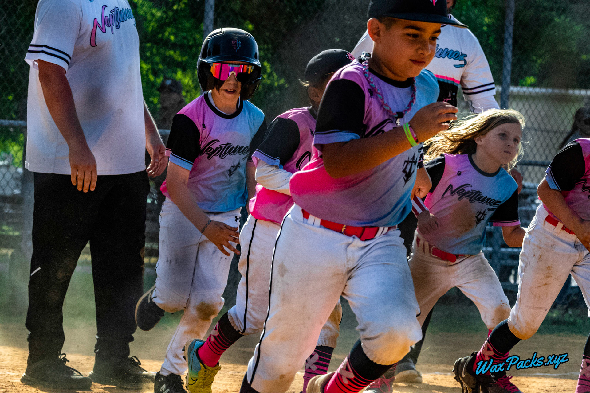 VA Neptunez vs.Smithfield Dirt Dogs 8U 06-04-2023 Game 2 of Double Header - Nike Park, Isle of Wight, VA, 11 - 10 W © WaxPacks.xyz™