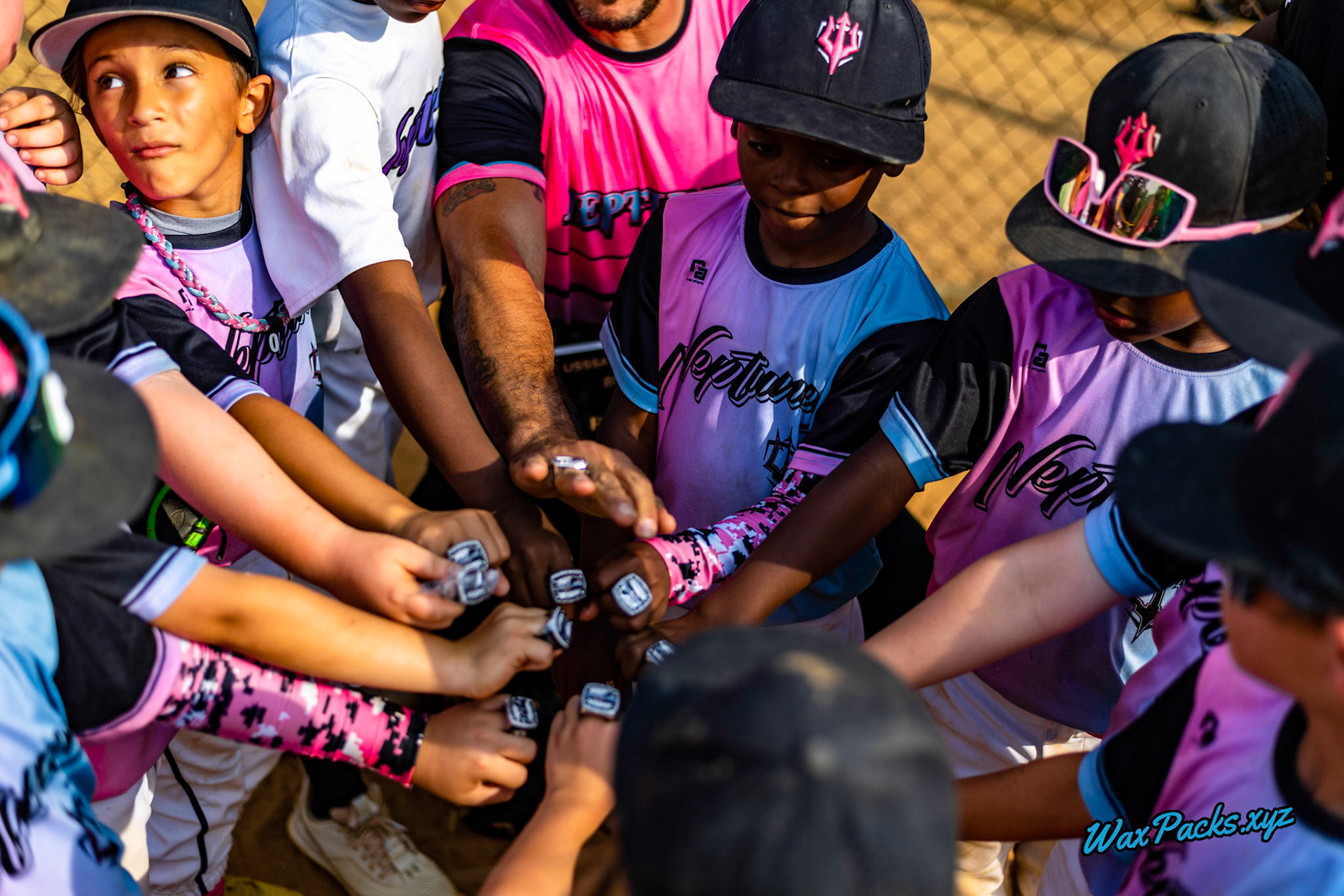 VA Neptunez @ Ark Arsenal 2023-06-11 Championship of the USSSA WOOD BAT BATTLE, Mechanicsville, LL Complex, VA 11 - 3 Second Place © WaxPacks.xyz™