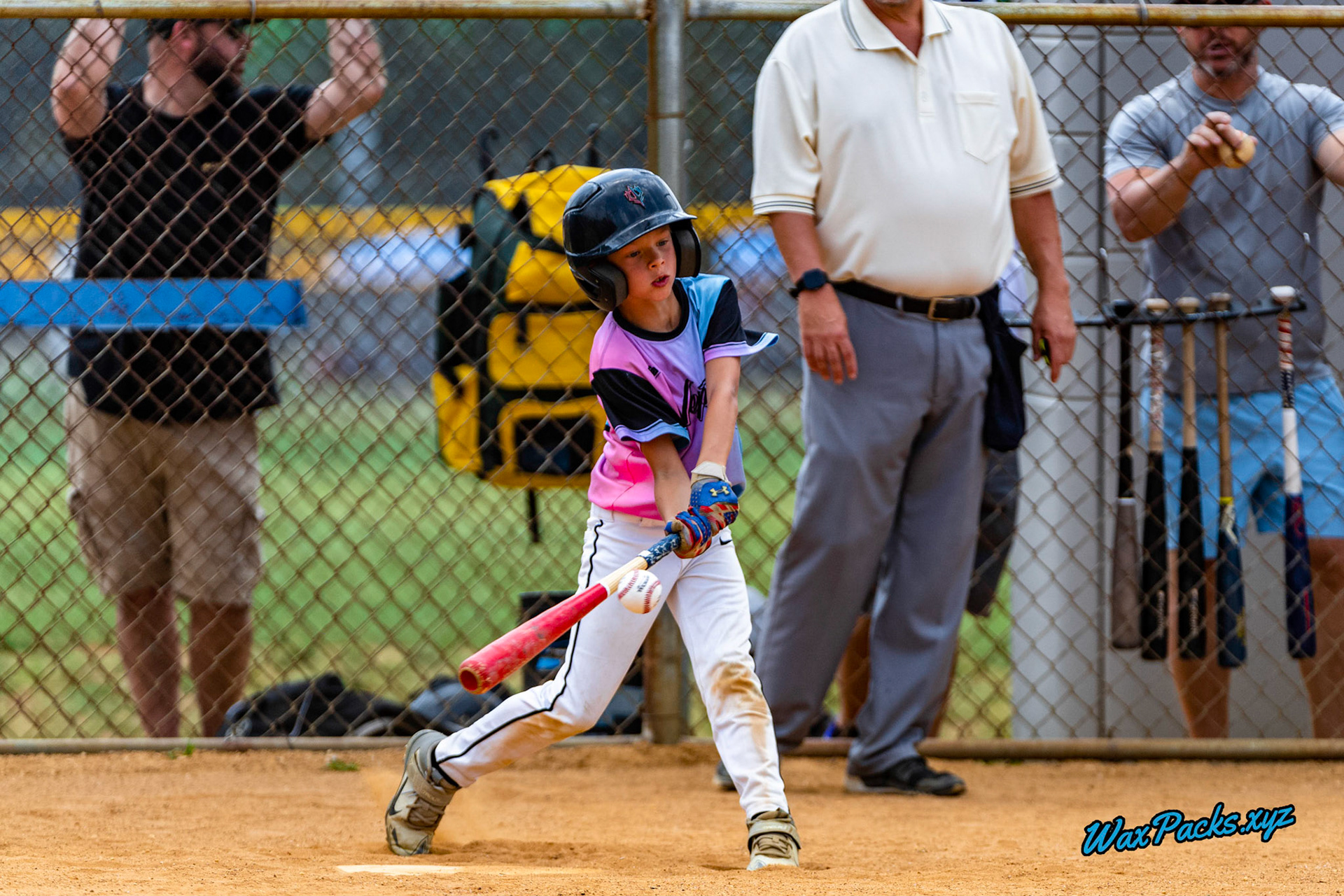 VA Neptunez @ Prince George Outlaws 2023-06-11 USSSA WOOD BAT BATTLE, Mechanicsville, LL Complex, VA, W 15 - 3 © WaxPacks.xyz™
