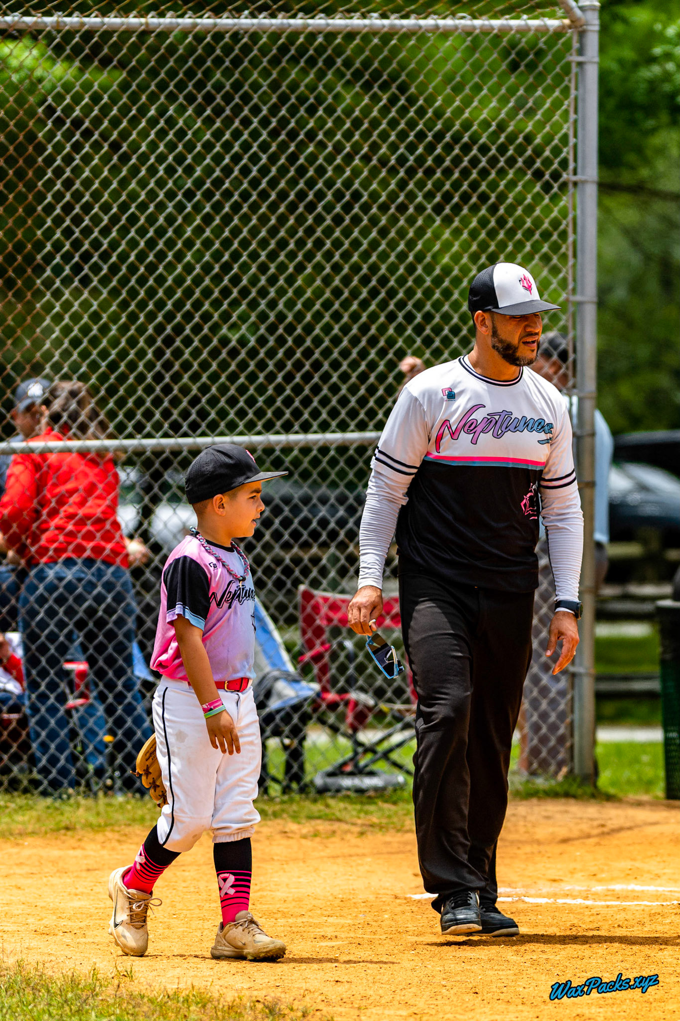 VA Neptunez @ SBA VA Futures Elite 06-04-2023 Game 1 of Double Header - Nike Park, Isle of Wight, VA, 0 - 6 © WaxPacks.xyz™