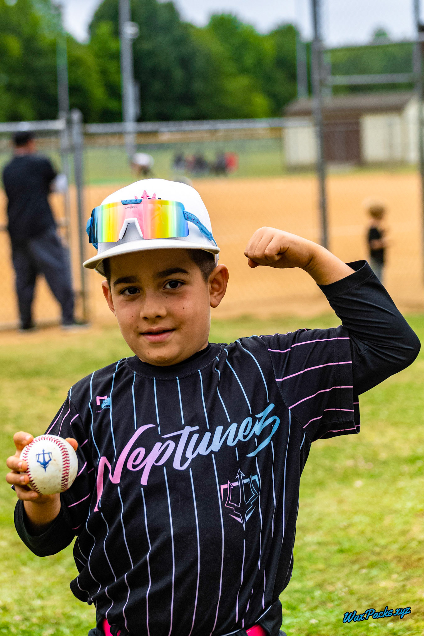 Stevie T. HR - A Neptunez vs. Cubs Baseball 05-27-2023 Game 1 of the Memorial Day Classic - Western Branch Park, Chesapeake, VA, W 10 - 2 © WaxPacks.xyz™
