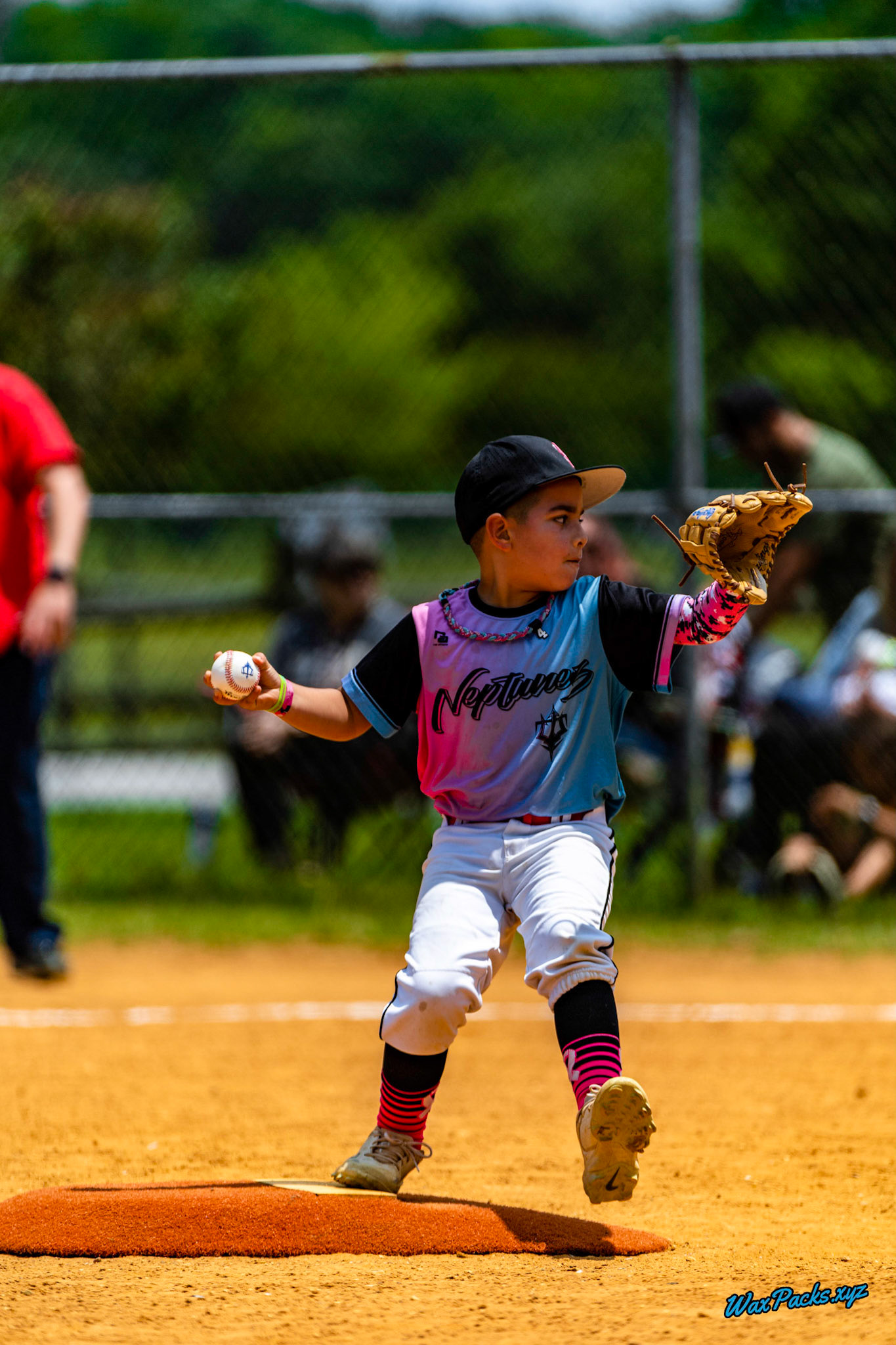 VA Neptunez @ SBA VA Futures Elite 06-04-2023 Game 1 of Double Header - Nike Park, Isle of Wight, VA, 0 - 6 © WaxPacks.xyz™