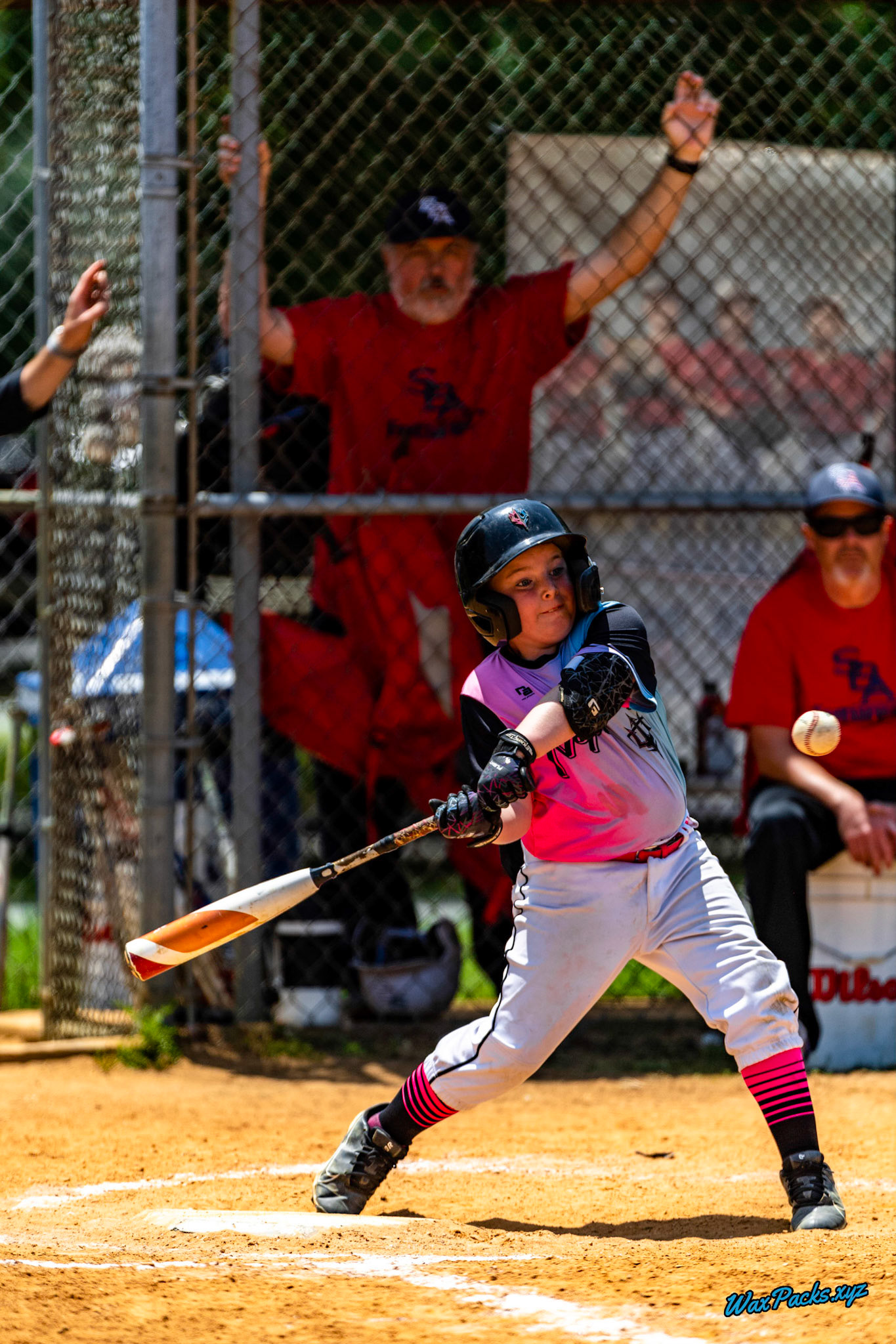 VA Neptunez @ SBA VA Futures Elite 06-04-2023 Game 1 of Double Header - Nike Park, Isle of Wight, VA, 0 - 6 © WaxPacks.xyz™
