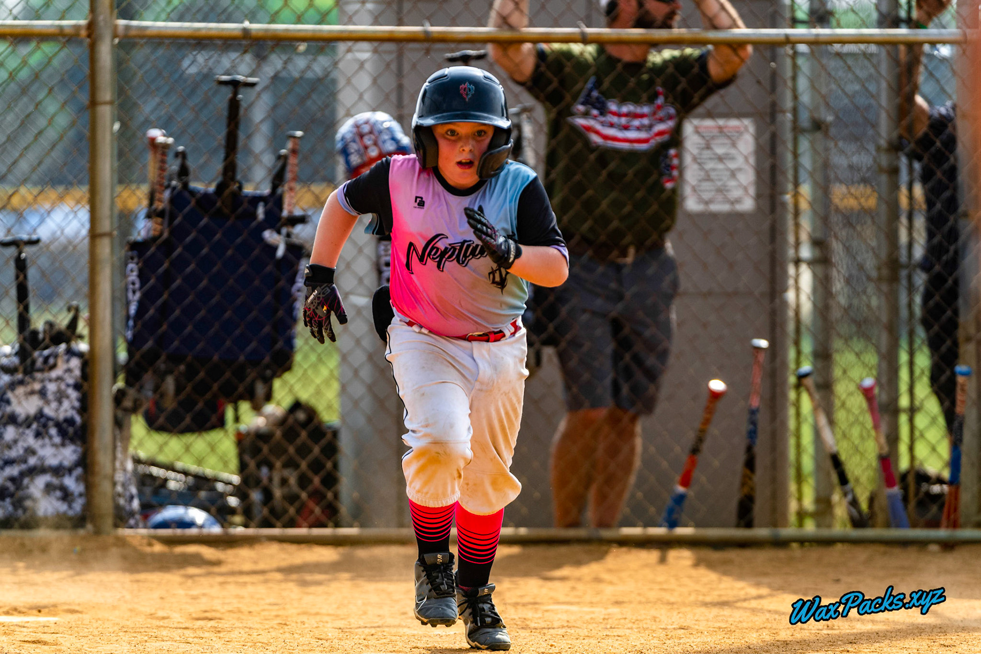 VA Neptunez @ Ark Arsenal 2023-06-11 Championship of the USSSA WOOD BAT BATTLE, Mechanicsville, LL Complex, VA 11 - 3 Second Place © WaxPacks.xyz™