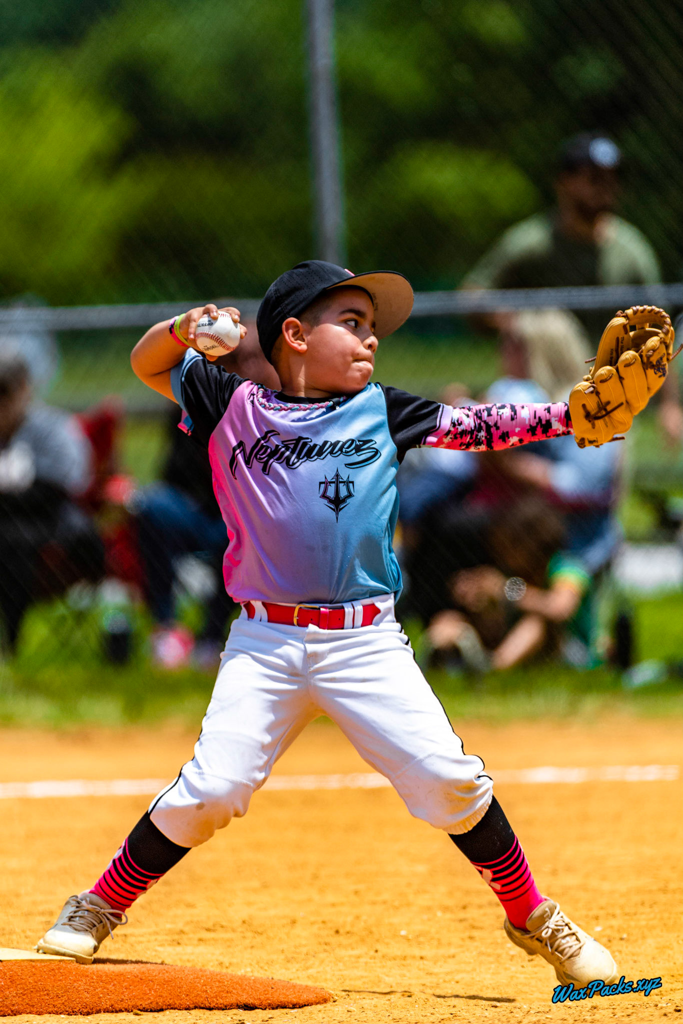 VA Neptunez @ SBA VA Futures Elite 06-04-2023 Game 1 of Double Header - Nike Park, Isle of Wight, VA, 0 - 6 © WaxPacks.xyz™