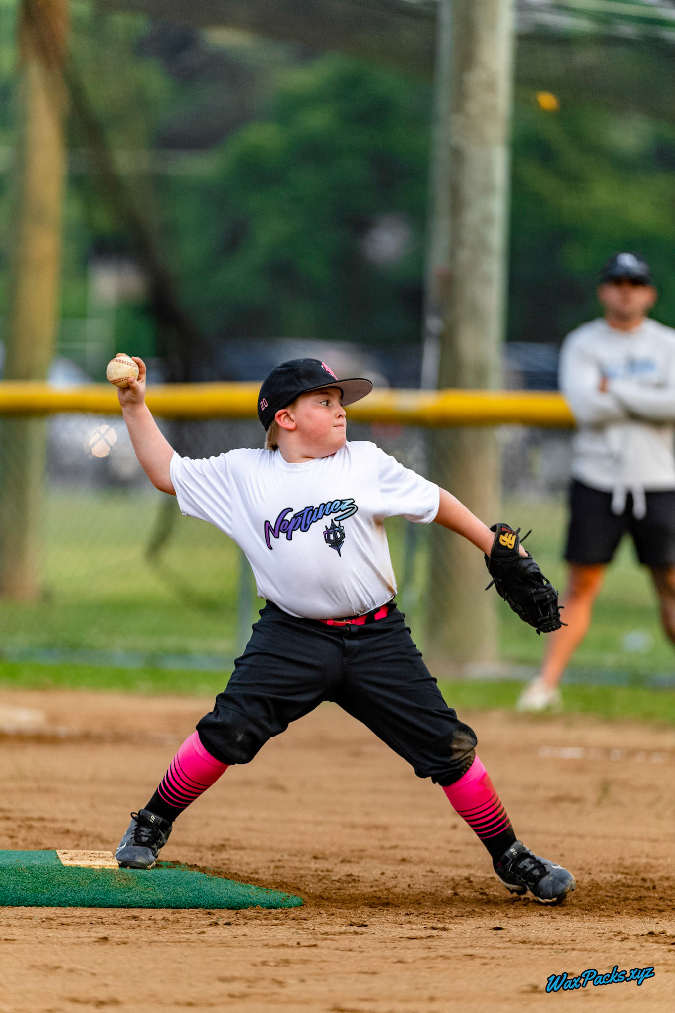 VA Neptunez @ Dominion Hitters 8U 2023-06-08 Kid Pitch, Suffolk, VA, 8 - 18 © WaxPacks.xyz™