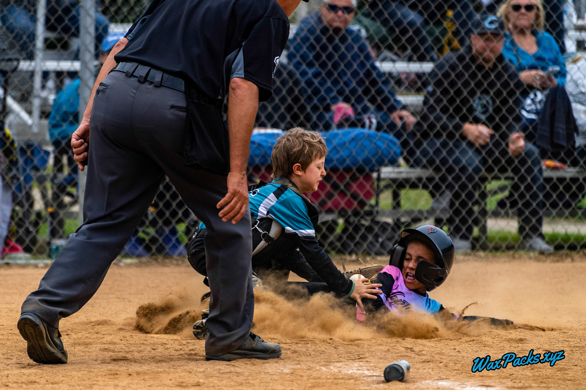 VA Neptunez vs. Coastal Crushers 7U 2023-05-27 Game 2 of the Memorial Day Classic - Western Branch Park, Chesapeake, VA, 13 -13 © WaxPacks.xyz™