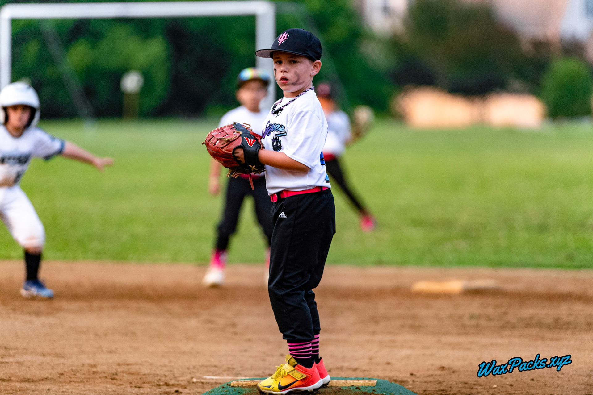 VA Neptunez @ Dominion Hitters 8U 2023-06-08 Kid Pitch, Suffolk, VA, 8 - 18 © WaxPacks.xyz™