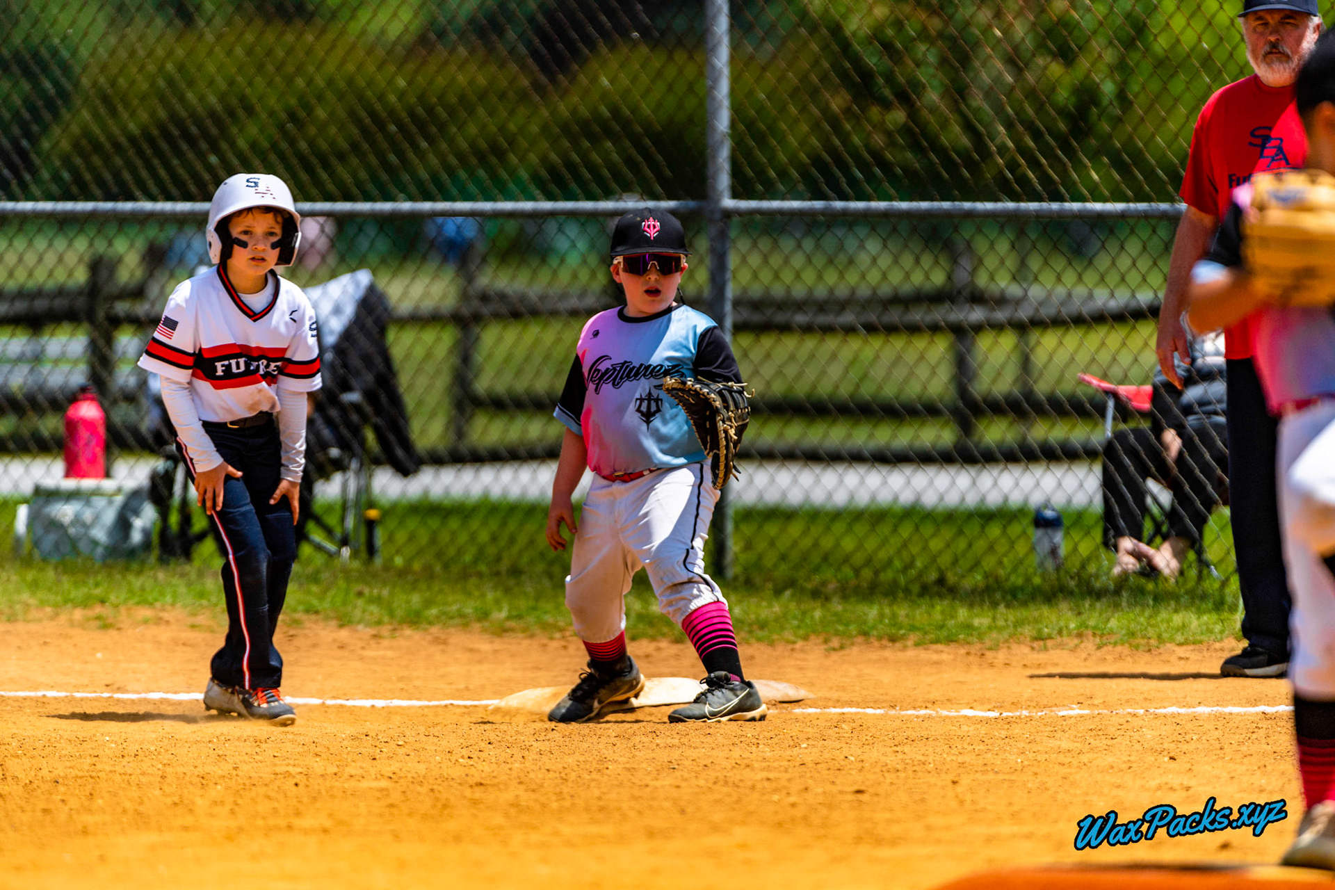 VA Neptunez @ SBA VA Futures Elite 06-04-2023 Game 1 of Double Header - Nike Park, Isle of Wight, VA, 0 - 6 © WaxPacks.xyz™