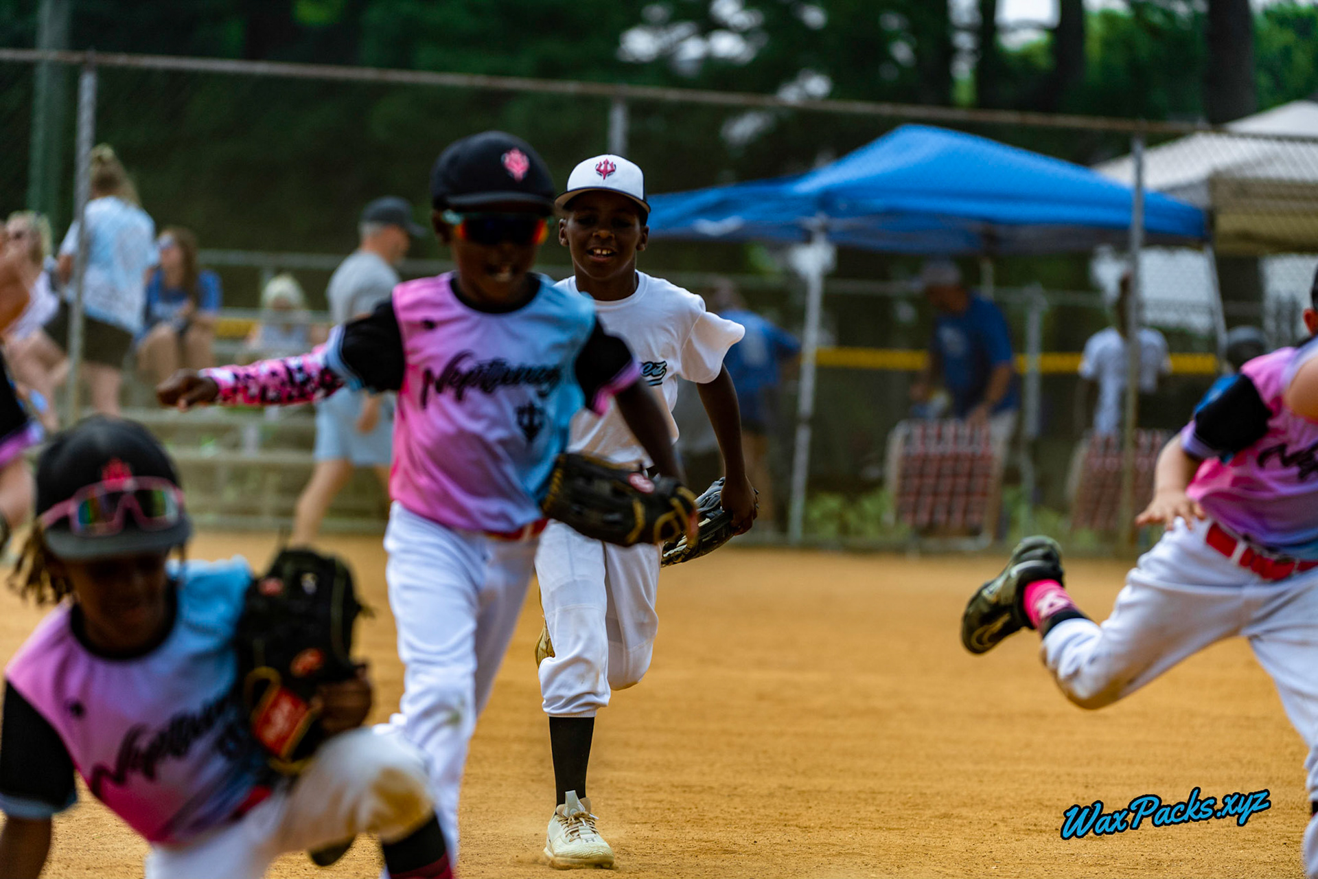 VA Neptunez @ Prince George Outlaws 2023-06-11 USSSA WOOD BAT BATTLE, Mechanicsville, LL Complex, VA, W 15 - 3 © WaxPacks.xyz™
