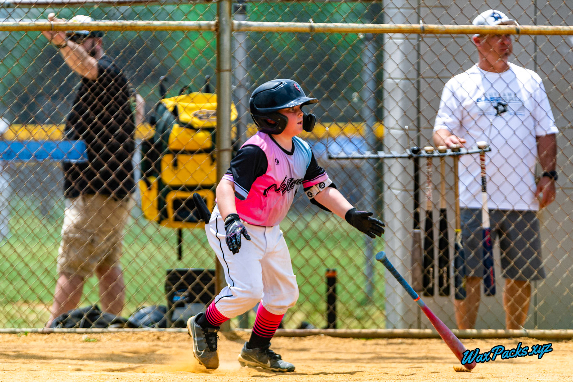 VA Neptunez @ Prince George Outlaws 2023-06-11 USSSA WOOD BAT BATTLE, Mechanicsville, LL Complex, VA, W 15 - 3 © WaxPacks.xyz™