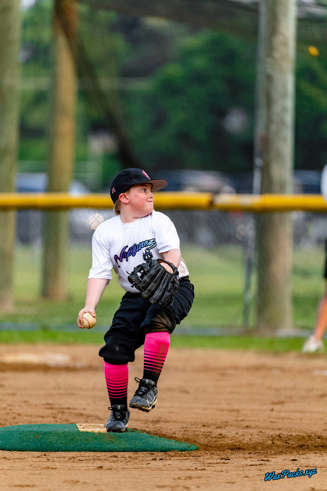 VA Neptunez @ Dominion Hitters 8U 2023-06-08 Kid Pitch, Suffolk, VA, 8 - 18 © WaxPacks.xyz™