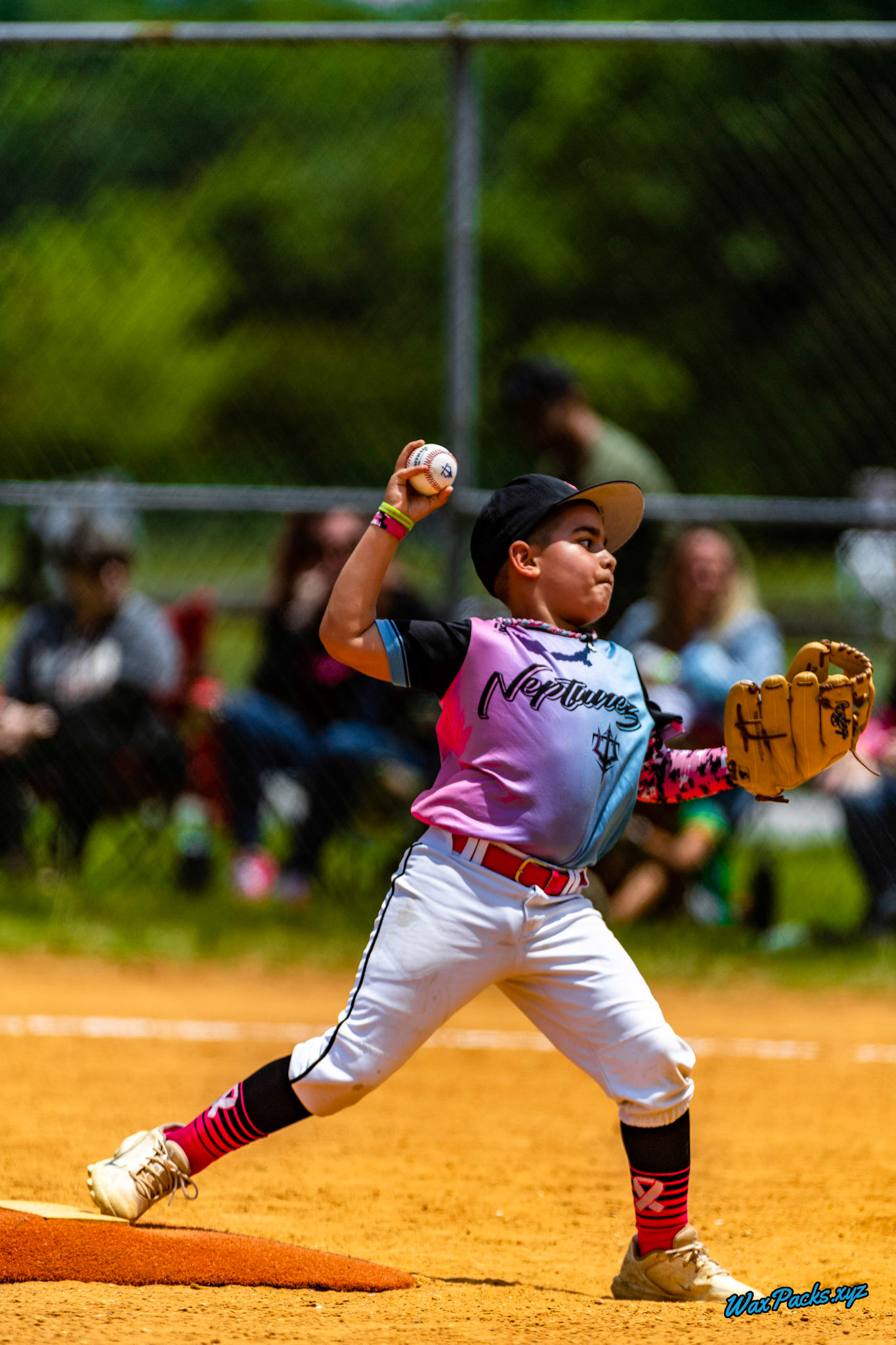 VA Neptunez @ SBA VA Futures Elite 06-04-2023 Game 1 of Double Header - Nike Park, Isle of Wight, VA, 0 - 6 © WaxPacks.xyz™