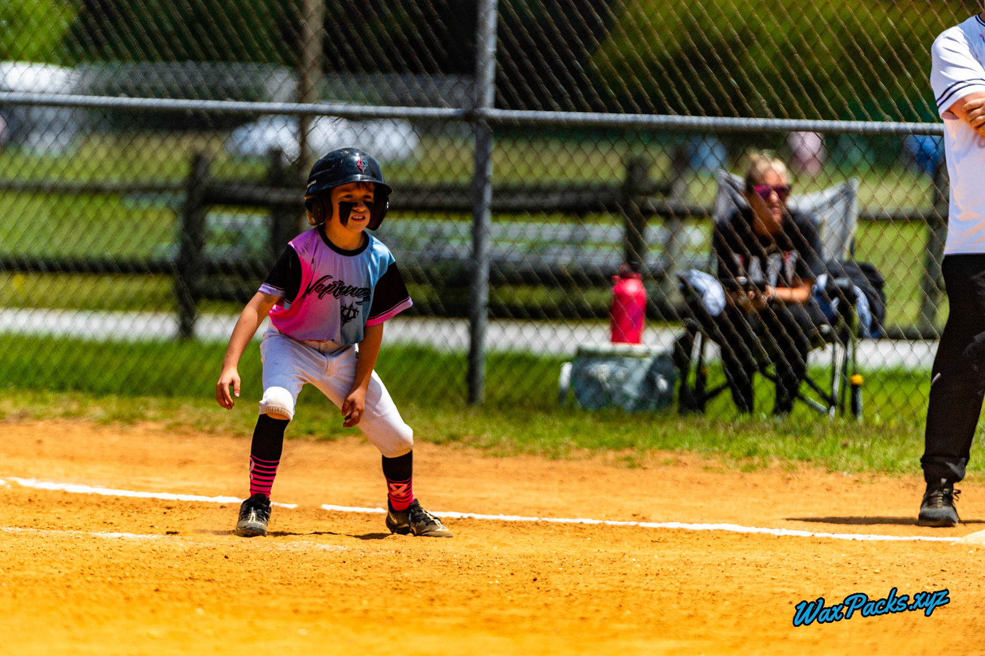 VA Neptunez @ SBA VA Futures Elite 06-04-2023 Game 1 of Double Header - Nike Park, Isle of Wight, VA, 0 - 6 © WaxPacks.xyz™