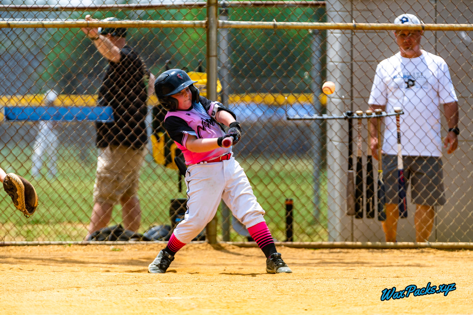 VA Neptunez @ Prince George Outlaws 2023-06-11 USSSA WOOD BAT BATTLE, Mechanicsville, LL Complex, VA, W 15 - 3 © WaxPacks.xyz™