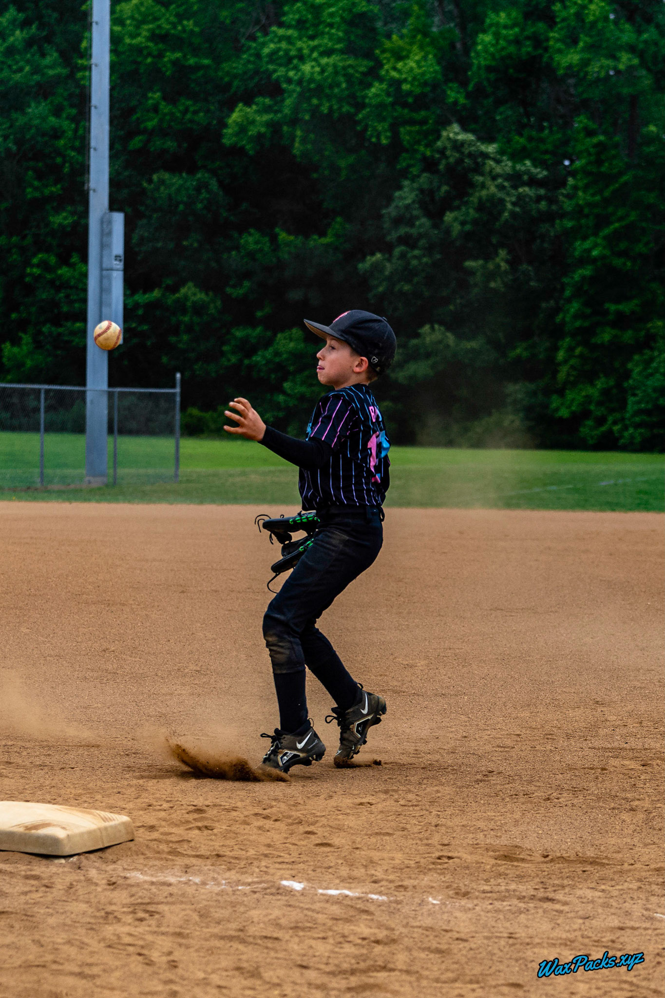 VA Neptunez vs. Coastal Crushers 7U 2023-05-27 Game 2 of the Memorial Day Classic - Western Branch Park, Chesapeake, VA, 13 -13 © WaxPacks.xyz™