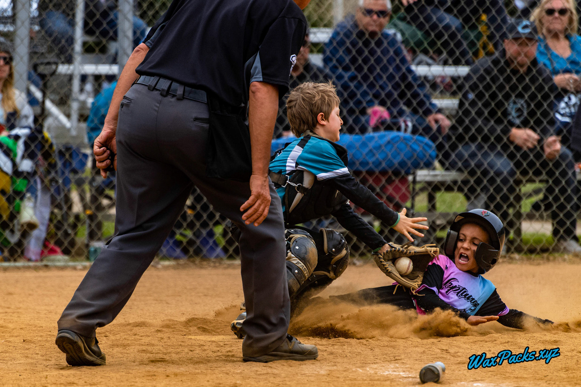 VA Neptunez vs. Coastal Crushers 7U 2023-05-27 Game 2 of the Memorial Day Classic - Western Branch Park, Chesapeake, VA, 13 -13 © WaxPacks.xyz™