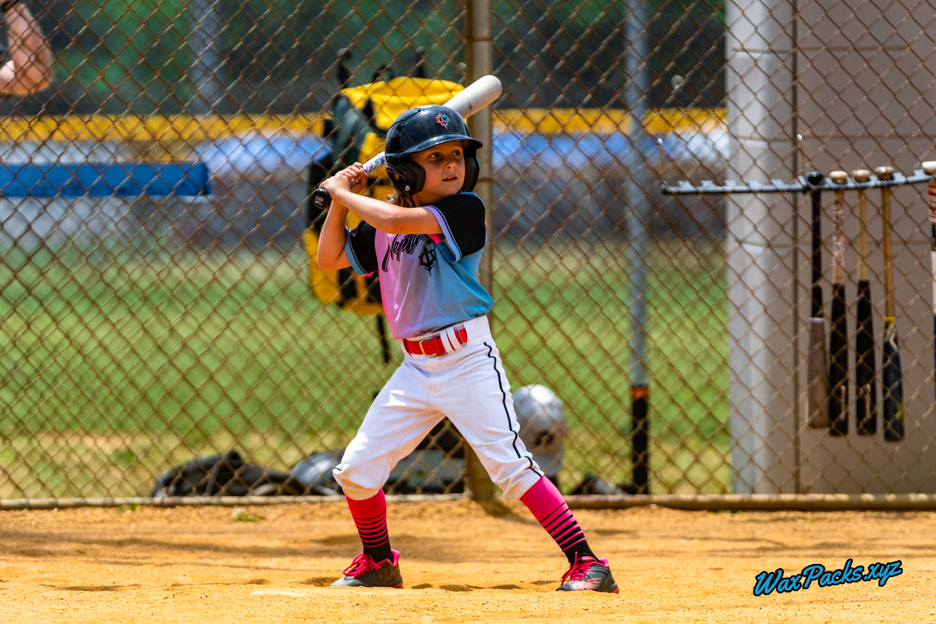 VA Neptunez @ Prince George Outlaws 2023-06-11 USSSA WOOD BAT BATTLE, Mechanicsville, LL Complex, VA, W 15 - 3 © WaxPacks.xyz™