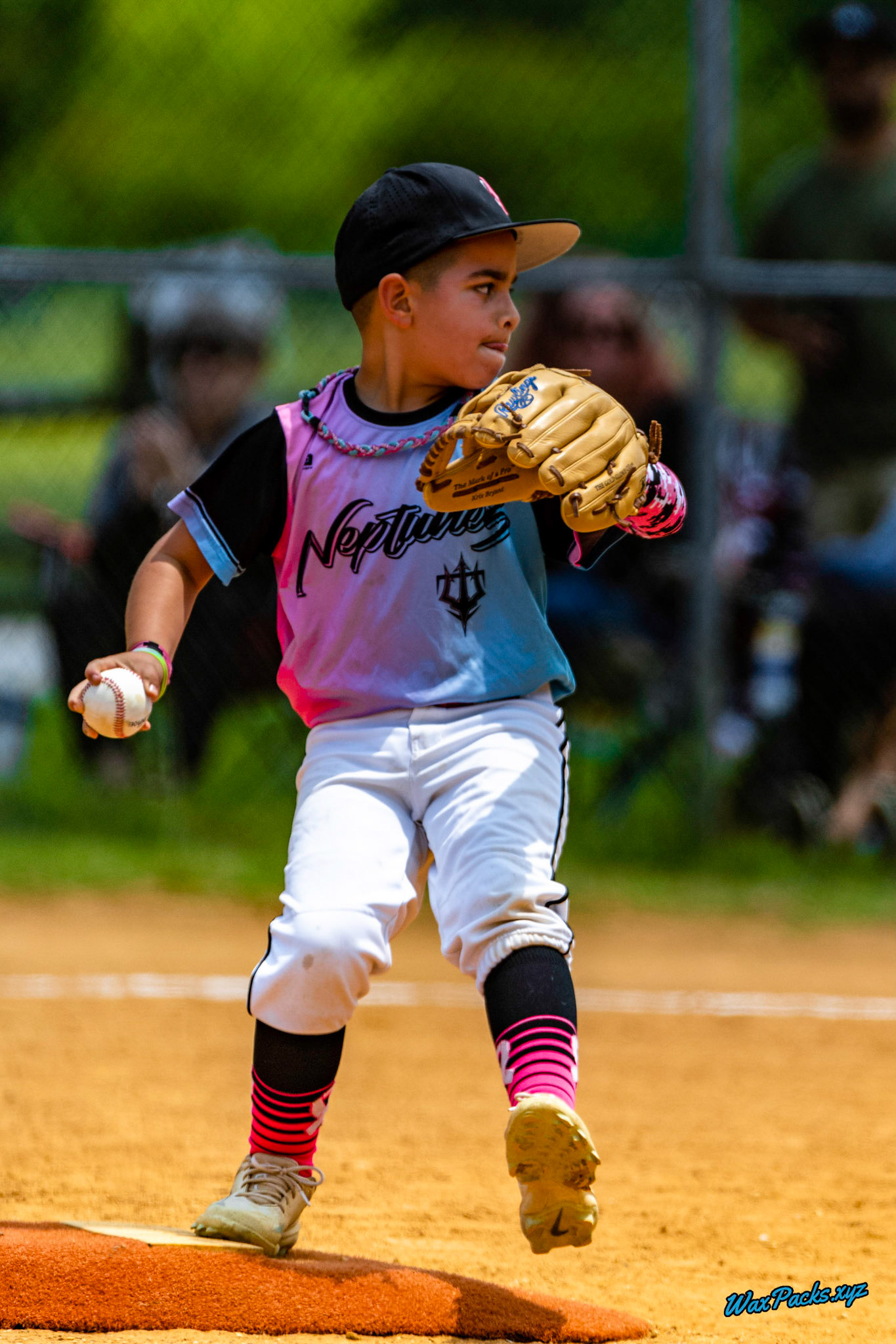 VA Neptunez @ SBA VA Futures Elite 06-04-2023 Game 1 of Double Header - Nike Park, Isle of Wight, VA, 0 - 6 © WaxPacks.xyz™