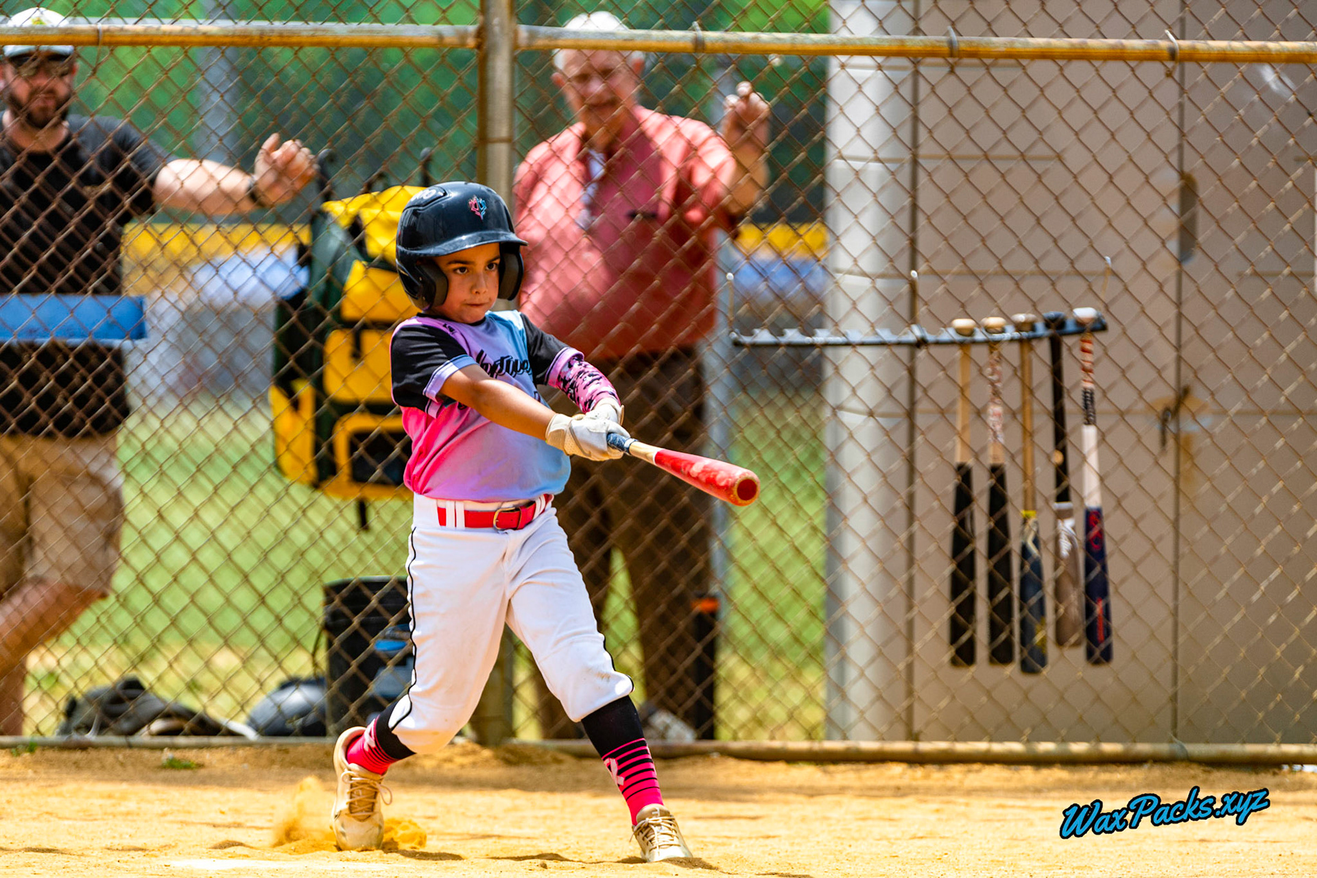 VA Neptunez @ Prince George Outlaws 2023-06-11 USSSA WOOD BAT BATTLE, Mechanicsville, LL Complex, VA, W 15 - 3 © WaxPacks.xyz™