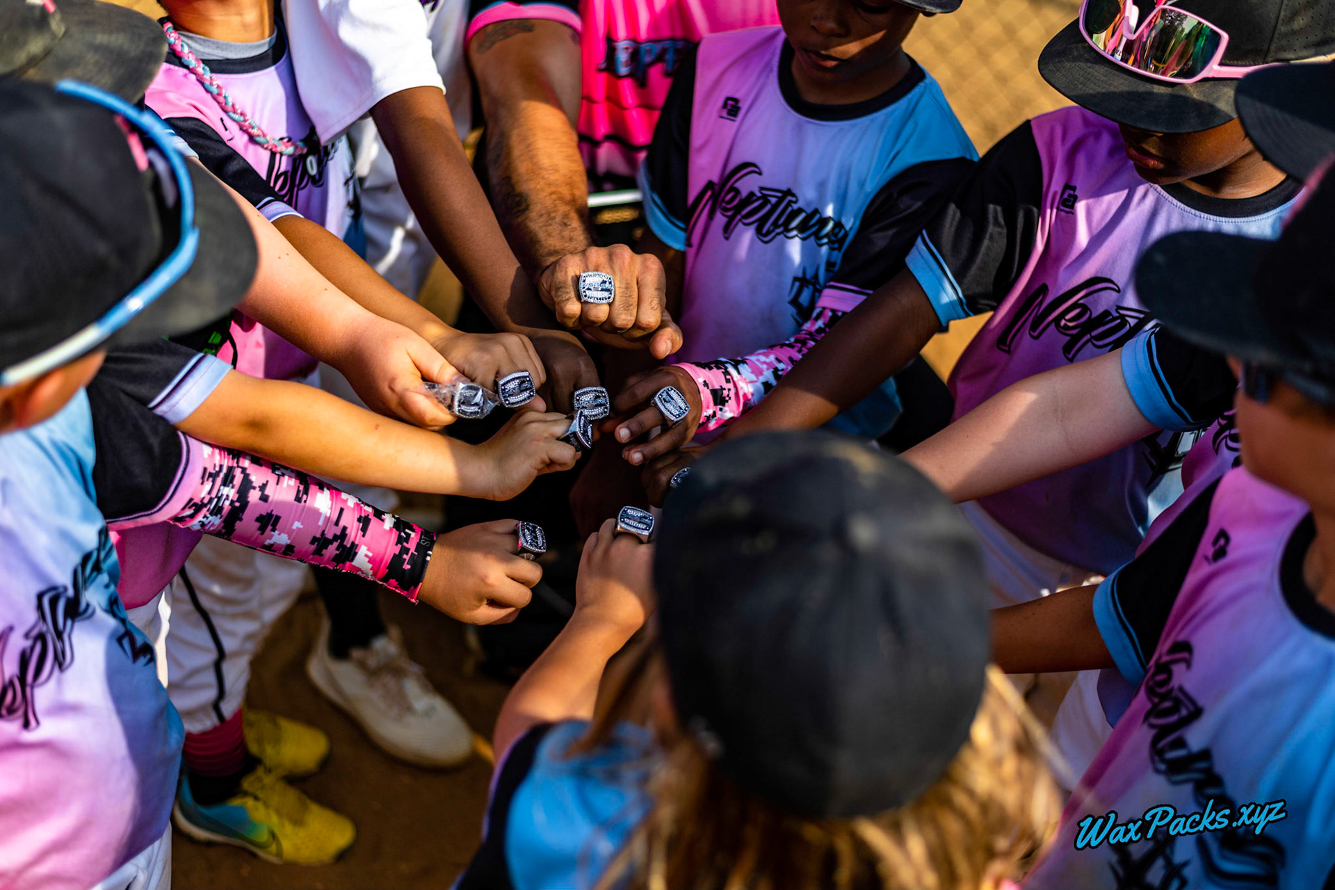 VA Neptunez @ Ark Arsenal 2023-06-11 Championship of the USSSA WOOD BAT BATTLE, Mechanicsville, LL Complex, VA 11 - 3 Second Place © WaxPacks.xyz™