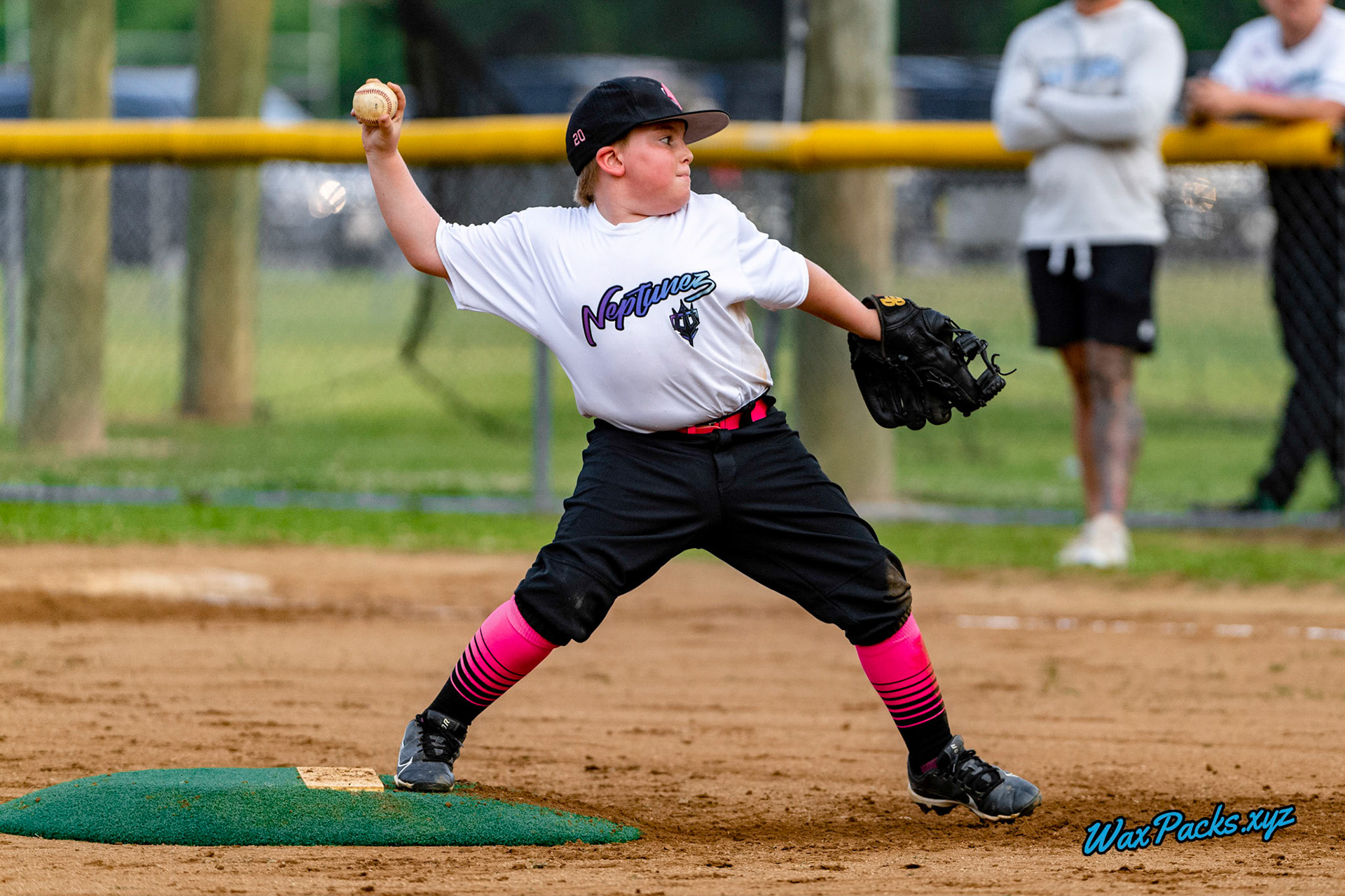 VA Neptunez @ Dominion Hitters 8U 2023-06-08 Kid Pitch, Suffolk, VA, 8 - 18 © WaxPacks.xyz™