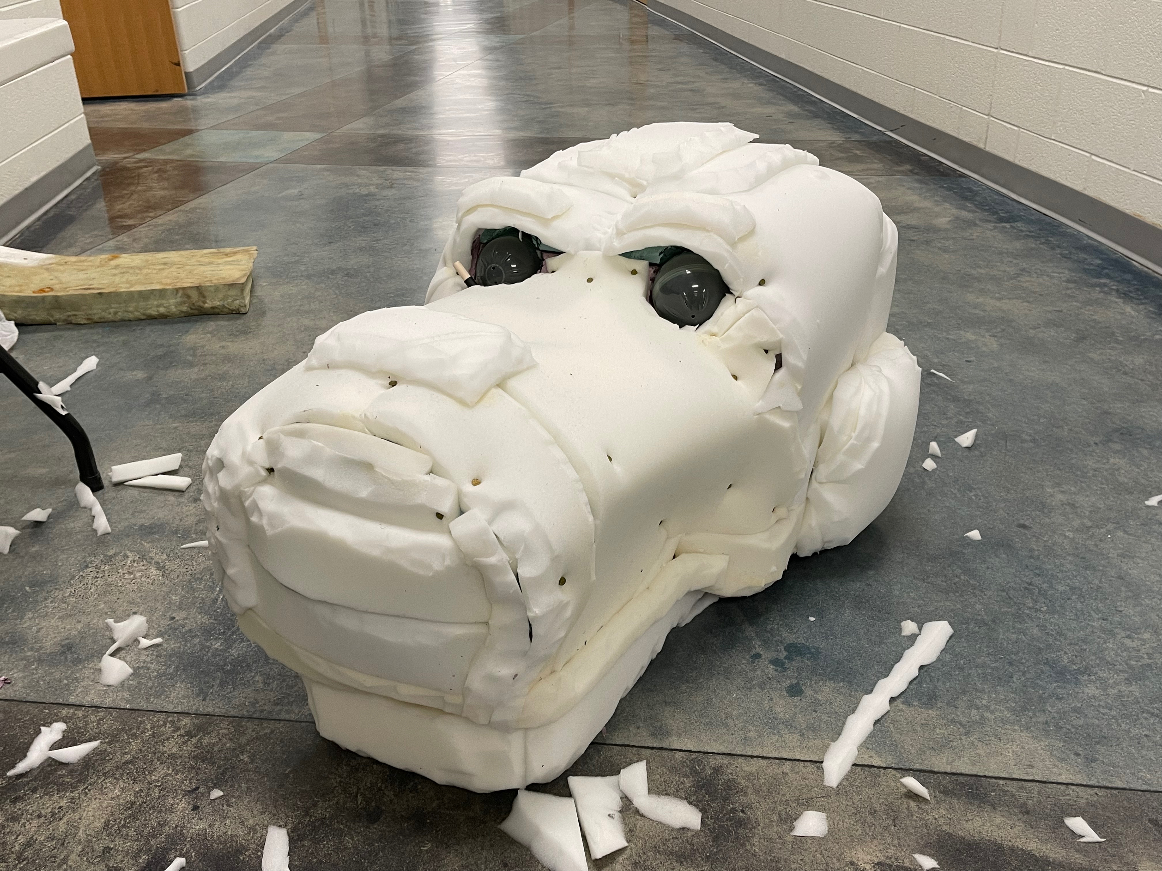Foam shaping