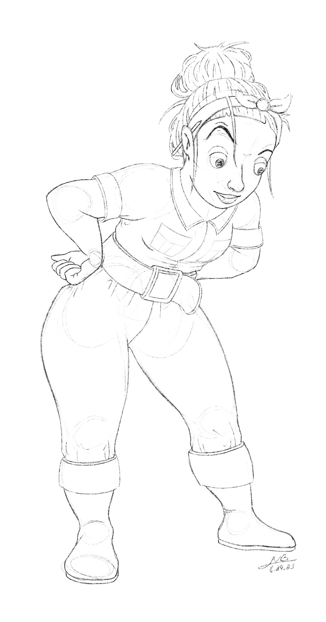 Unseen City Character Concept